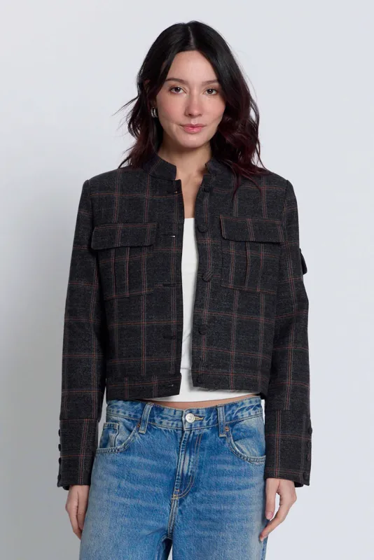 Lyla Military Jacket made by Central Park West