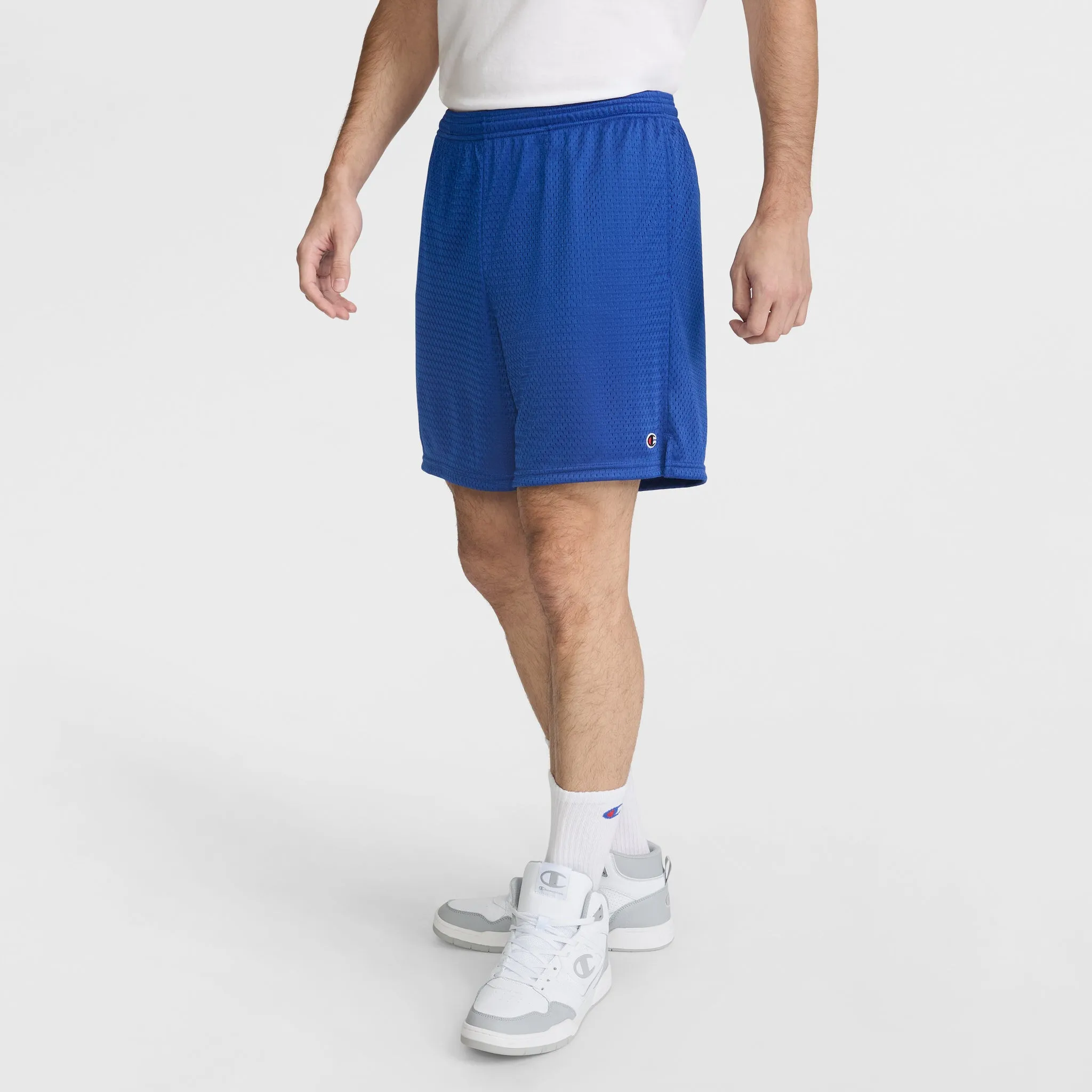 7" Classic Mesh Shorts, C Logo sold by Champion