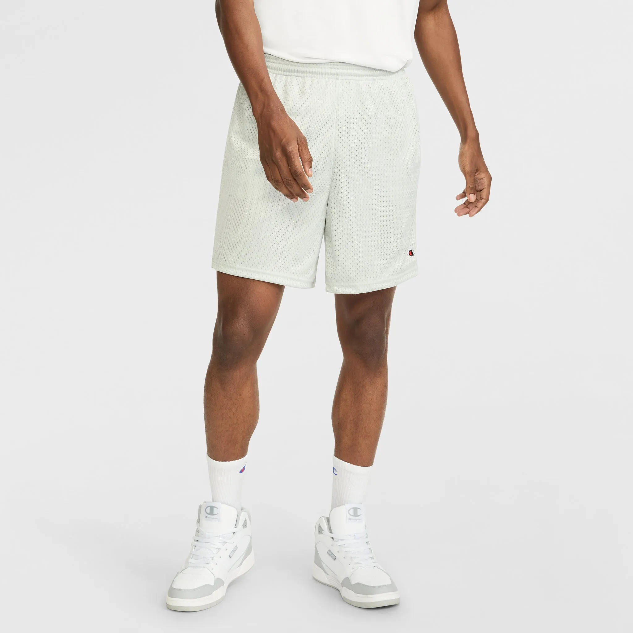 7" Classic Mesh Shorts, C Logo sold by Champion