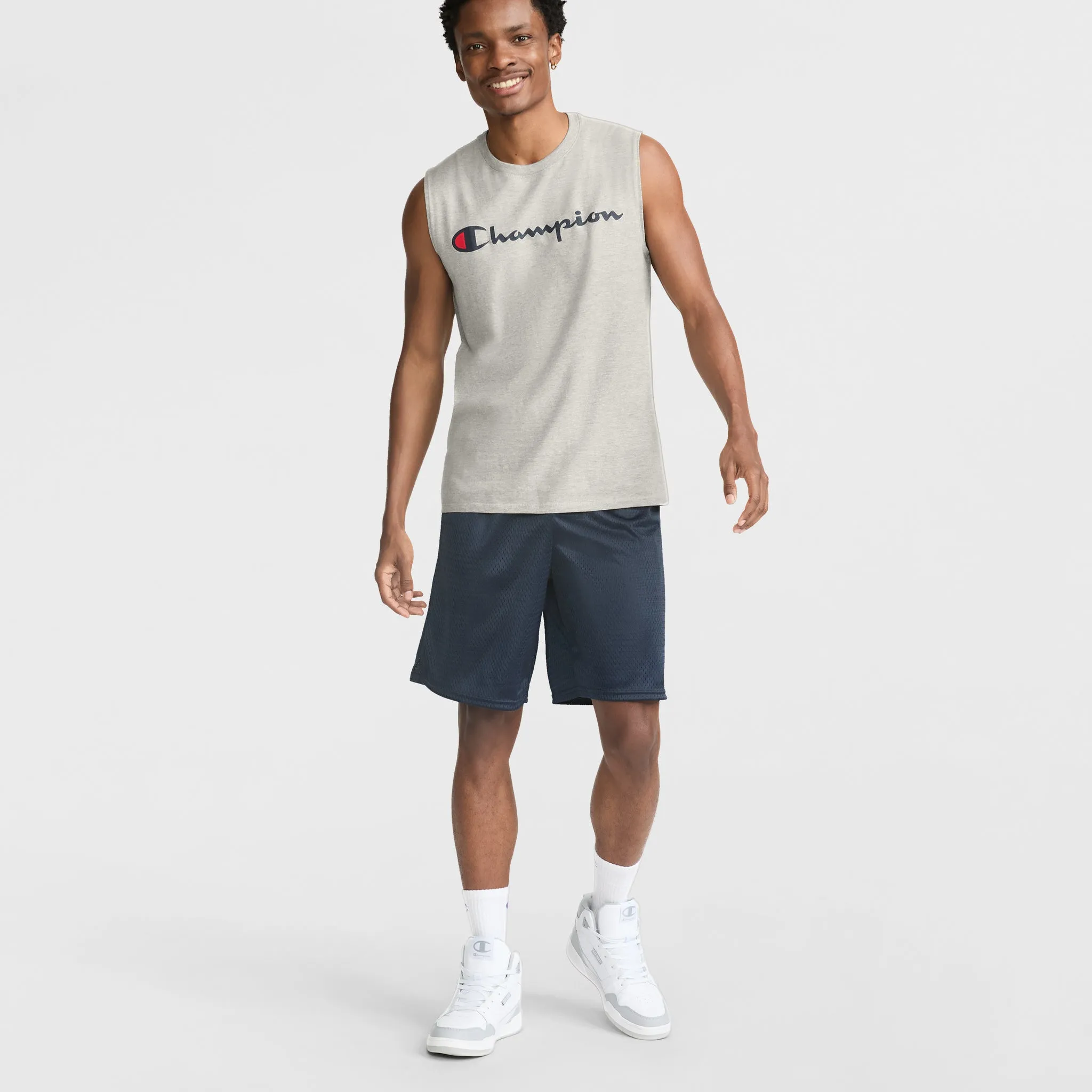 9" Classic Mesh Shorts, C Logo sold by Champion product image thumbnail 3