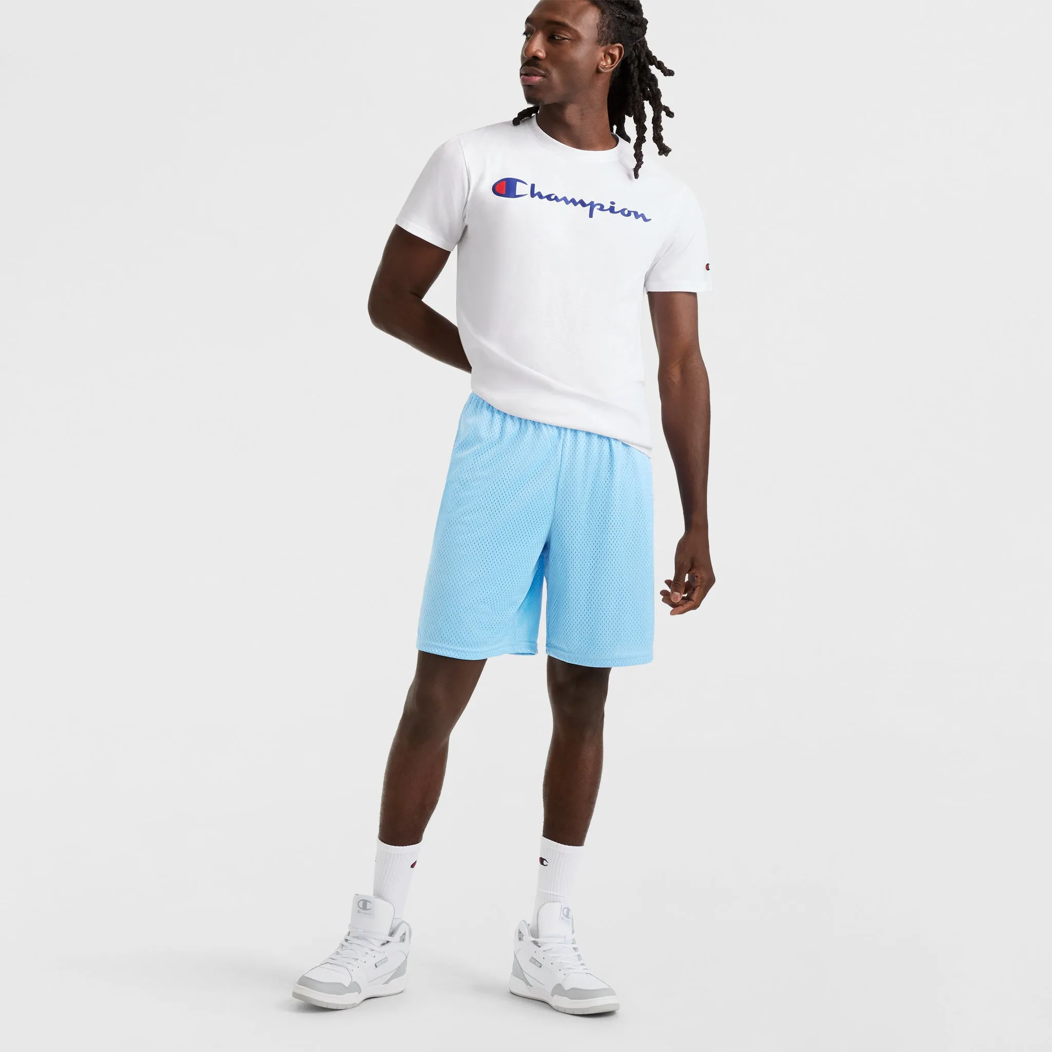 9" Classic Mesh Shorts, C Logo sold by Champion product image thumbnail 4