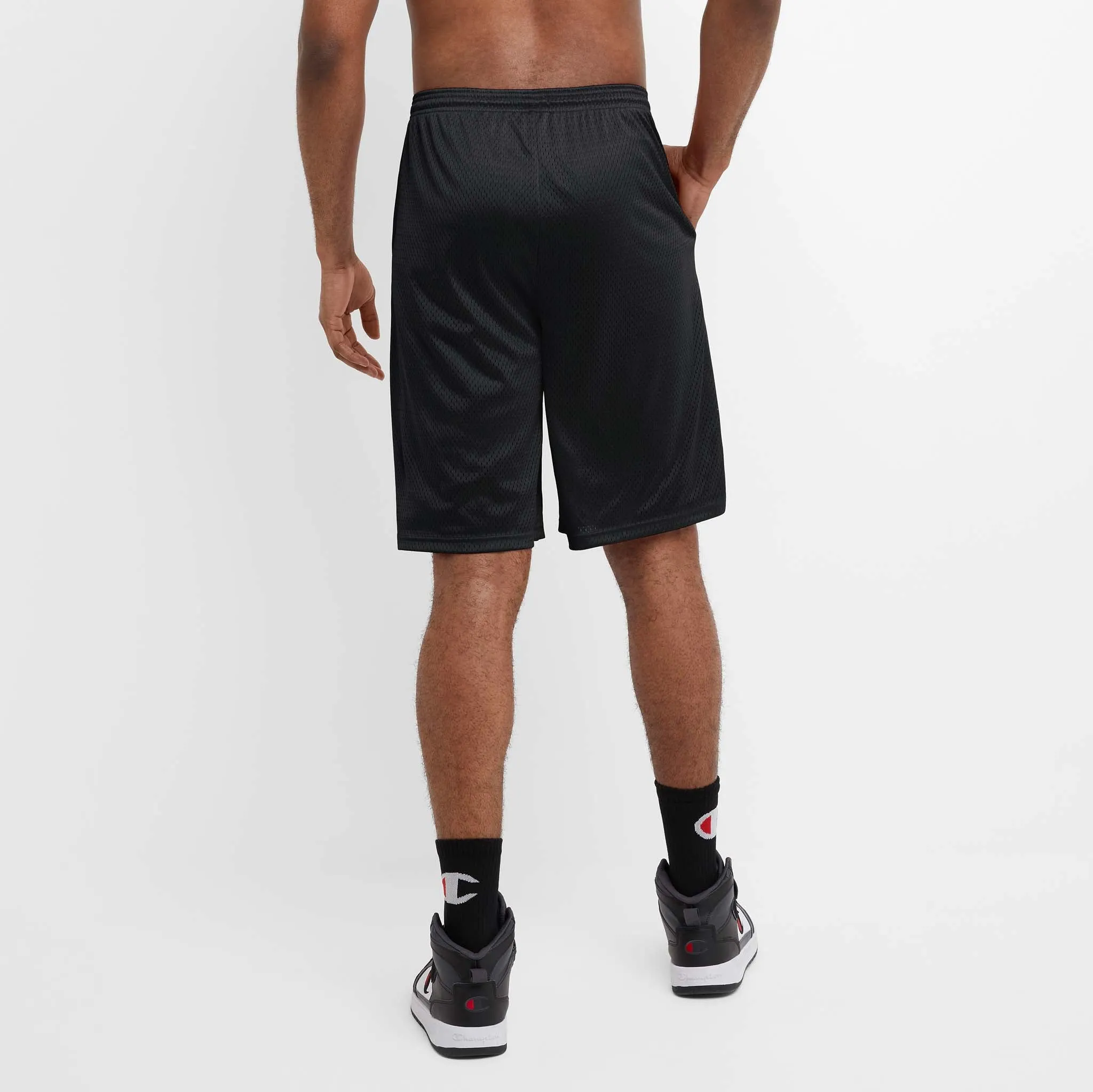 Classic Mesh Gym Shorts, C Logo - Big & Tall sold by Champion product image thumbnail 2
