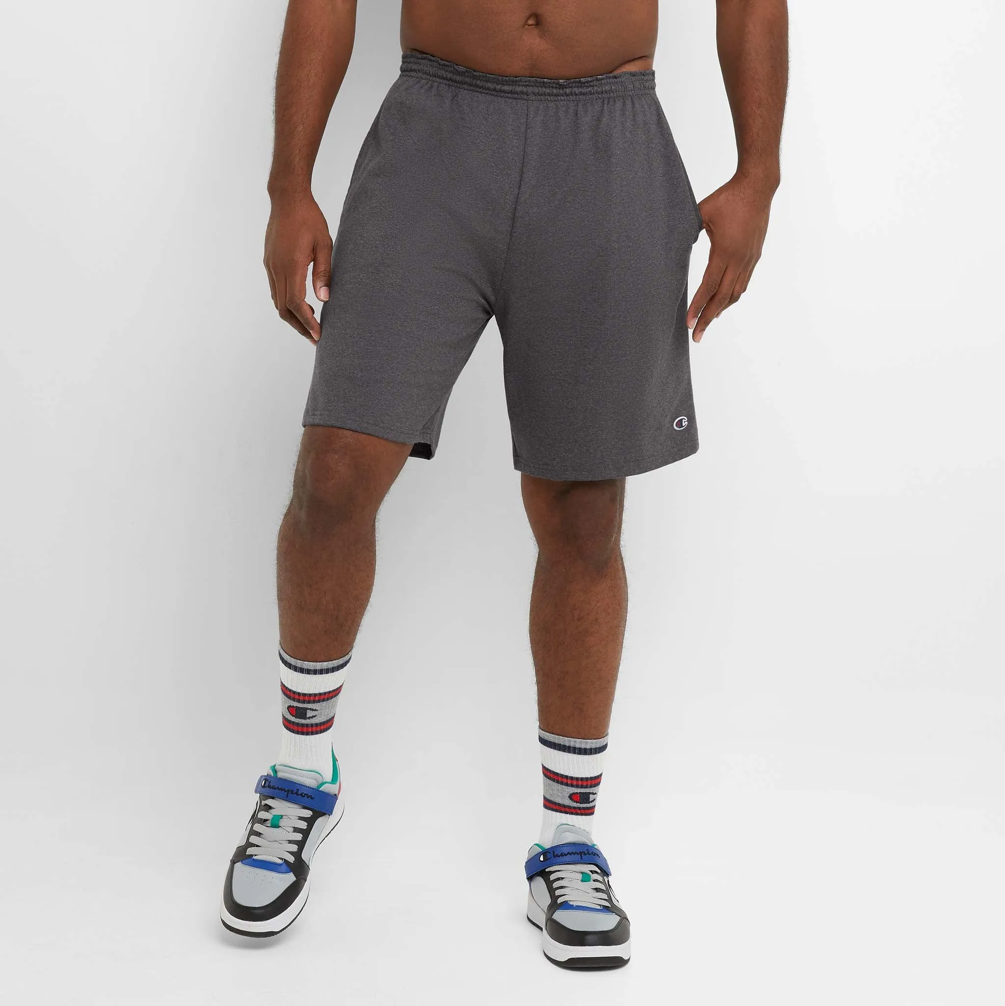 Lightweight Lounge Shorts, C Patch Logo - Big & Tall sold by Champion