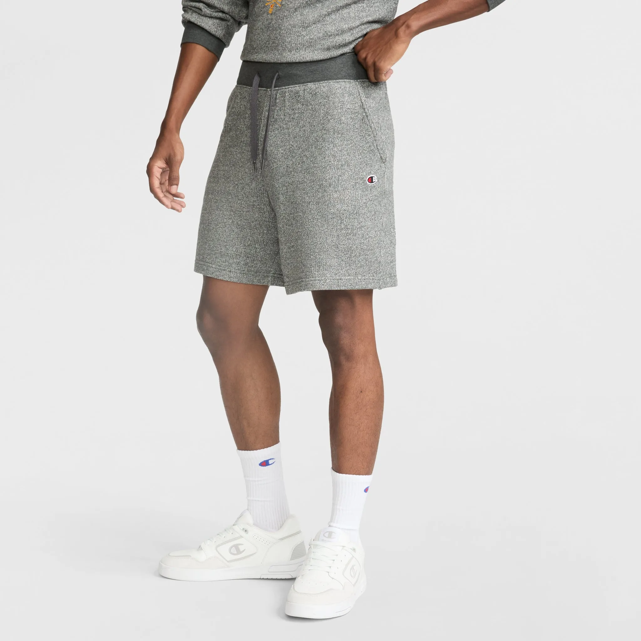 7" Yearbook Sweat Short, C Logo sold by Champion