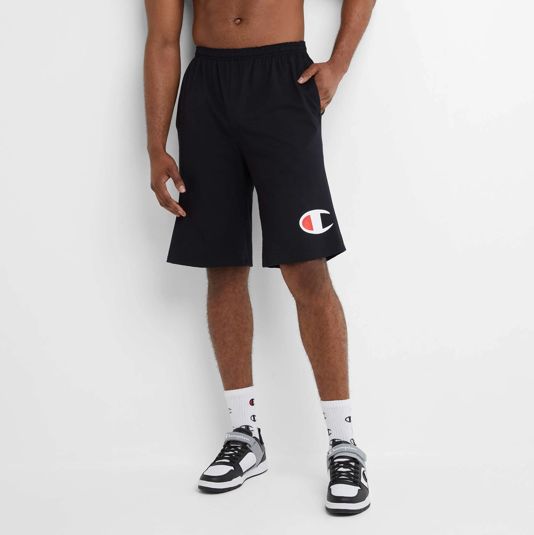 Lightweight Lounge Shorts, Graphic C Logo - Big & Tall sold by Champion
