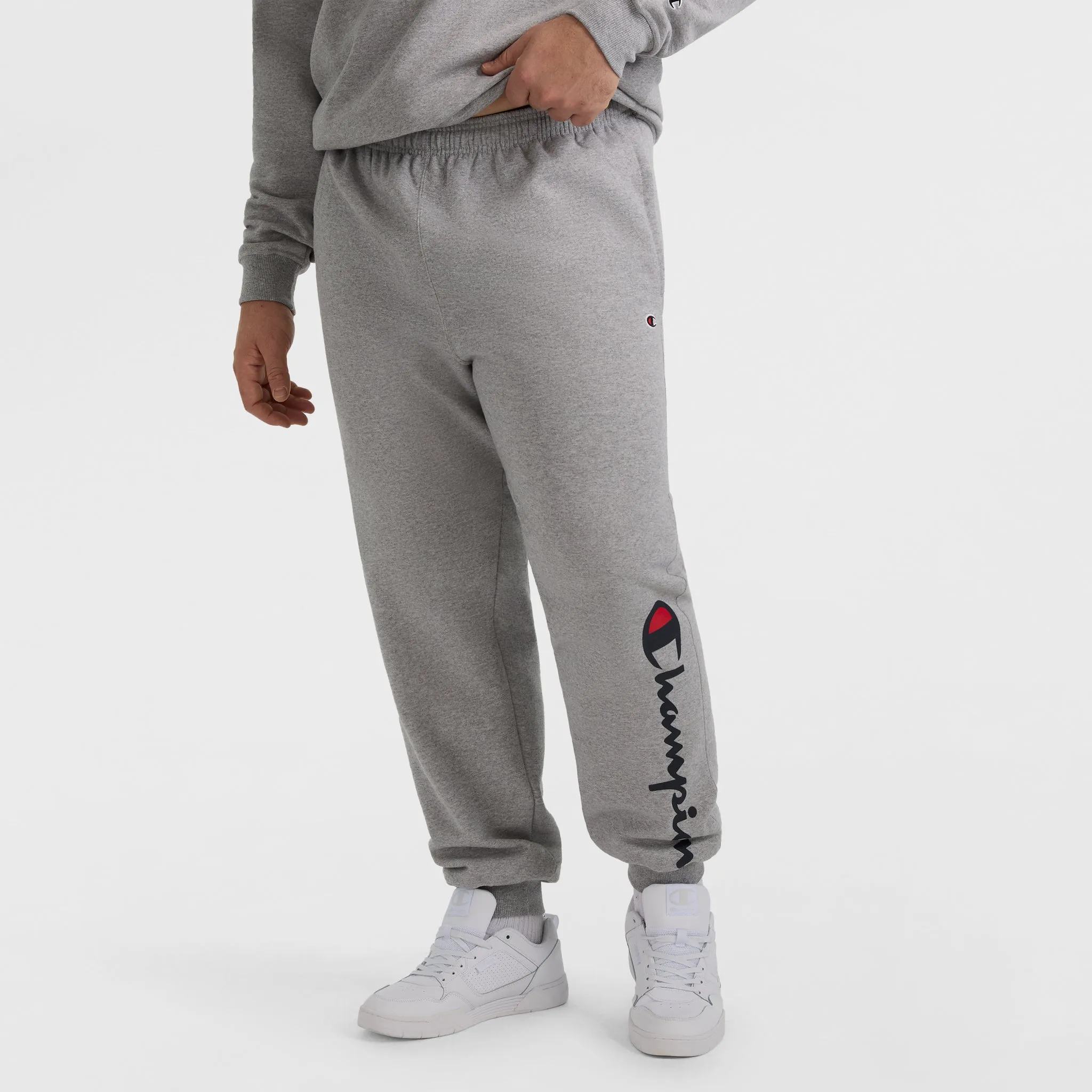 Powerblend Joggers, Script Logo - Big & Tall sold by Champion
