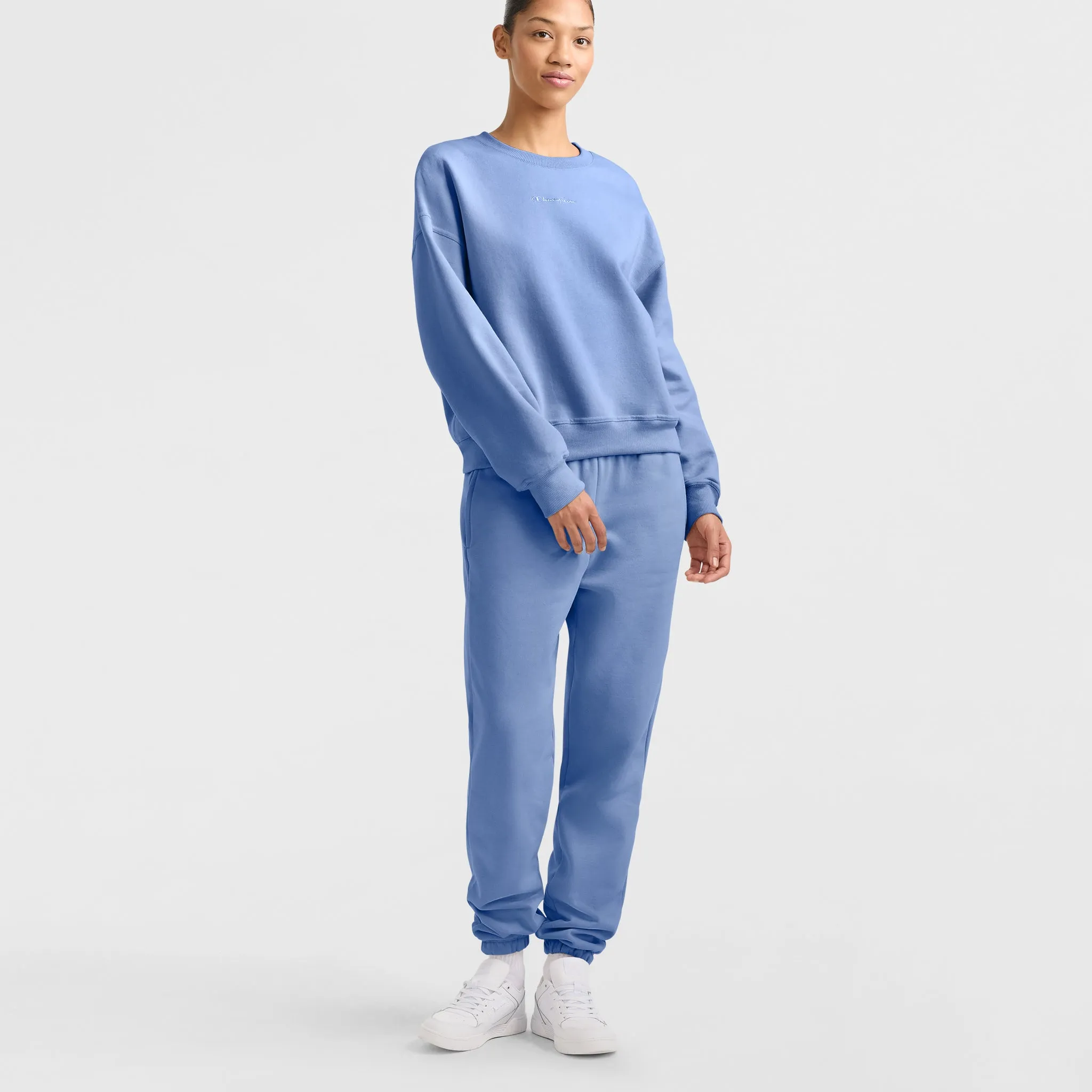 Powerblend Crewneck Sweatshirt, Embroidered Script Logo sold by Champion product image thumbnail 4