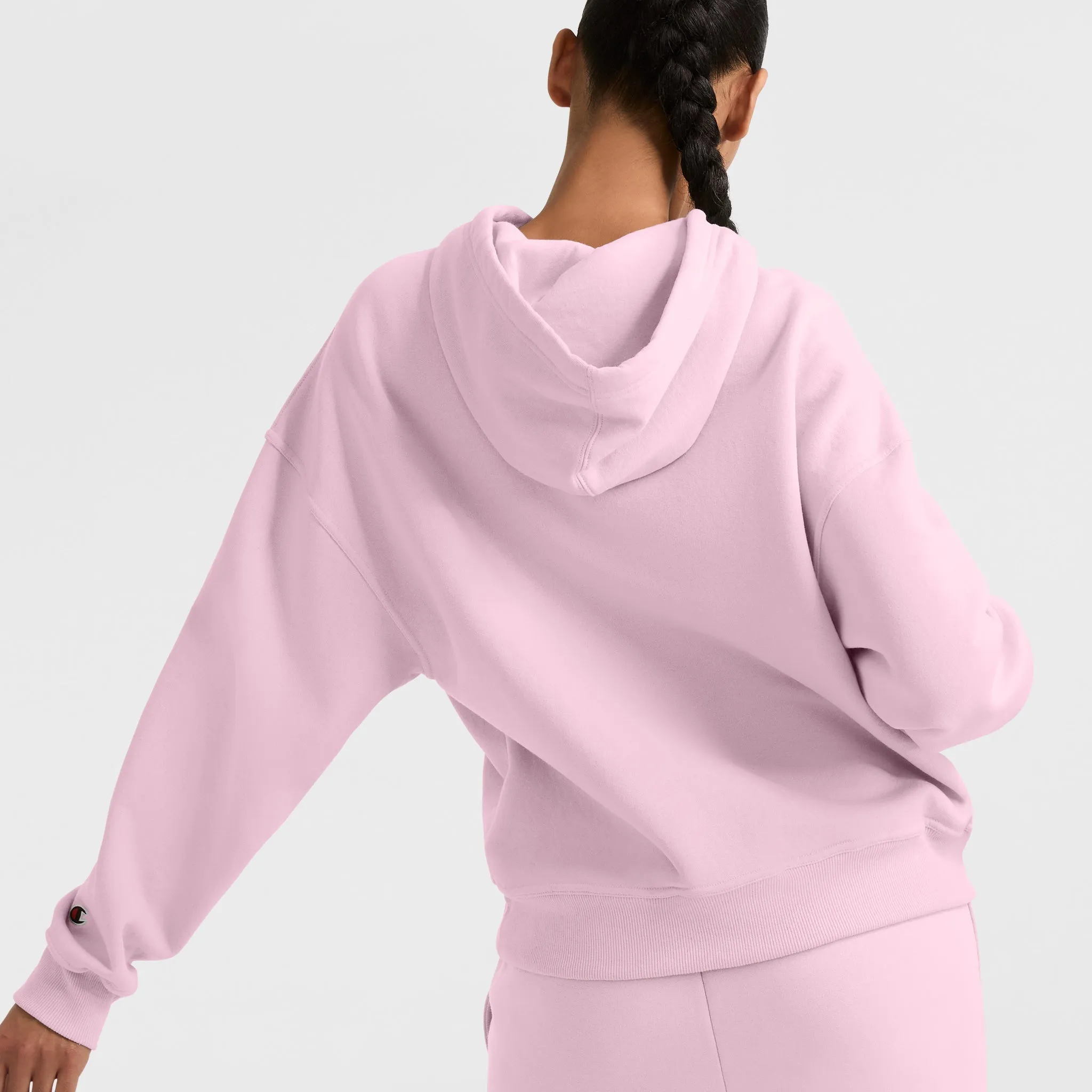 Powerblend Hoodie, Relaxed, Full Embroidered Script Logo sold by Champion product image thumbnail 2