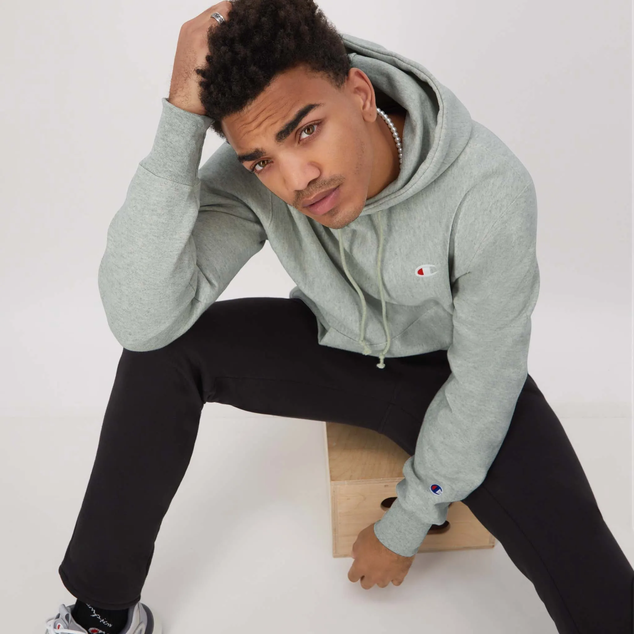 Reverse Weave Hoodie, C Logo sold by Champion product image thumbnail 5