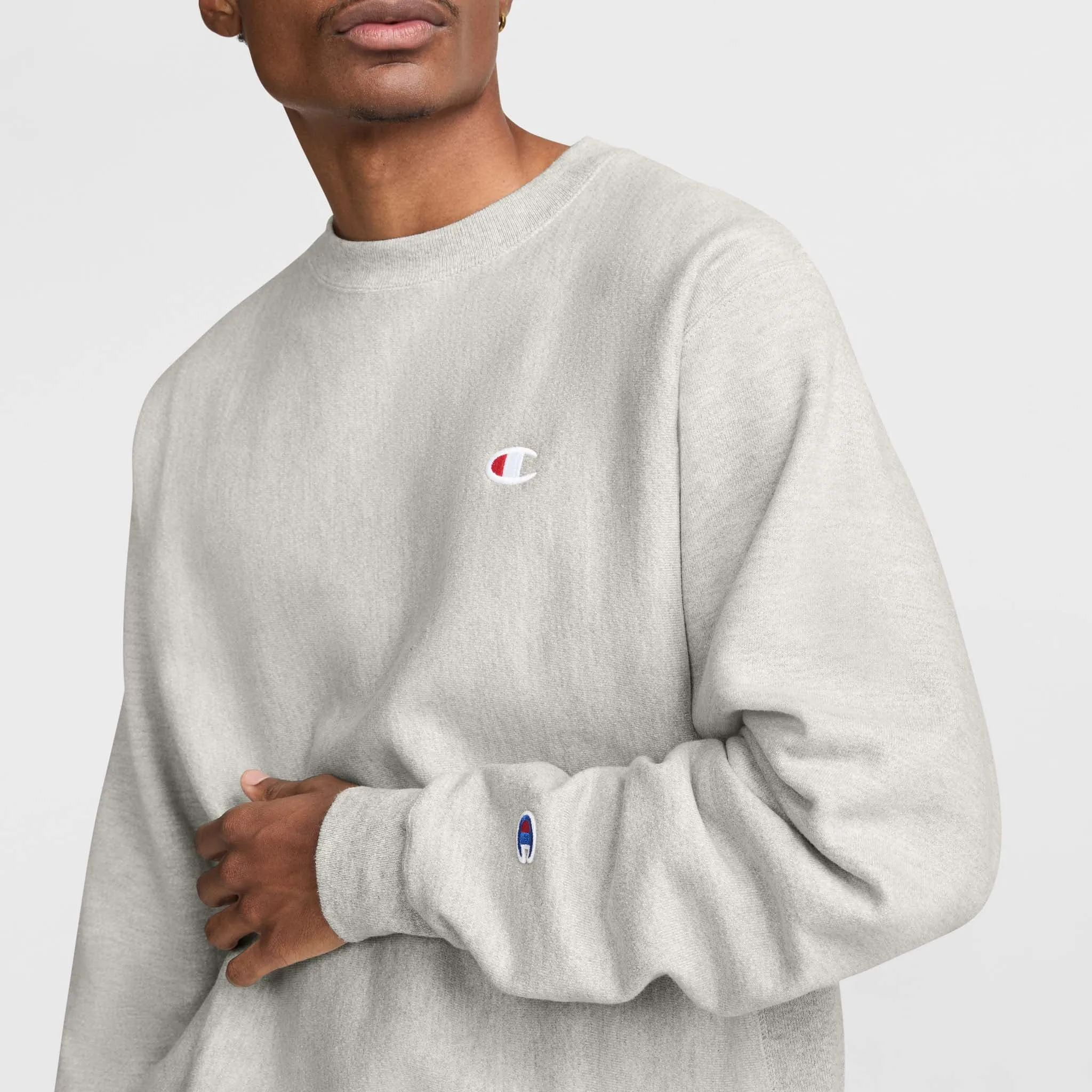 Reverse Weave Crewneck Sweatshirt, C Logo sold by Champion product image thumbnail 2