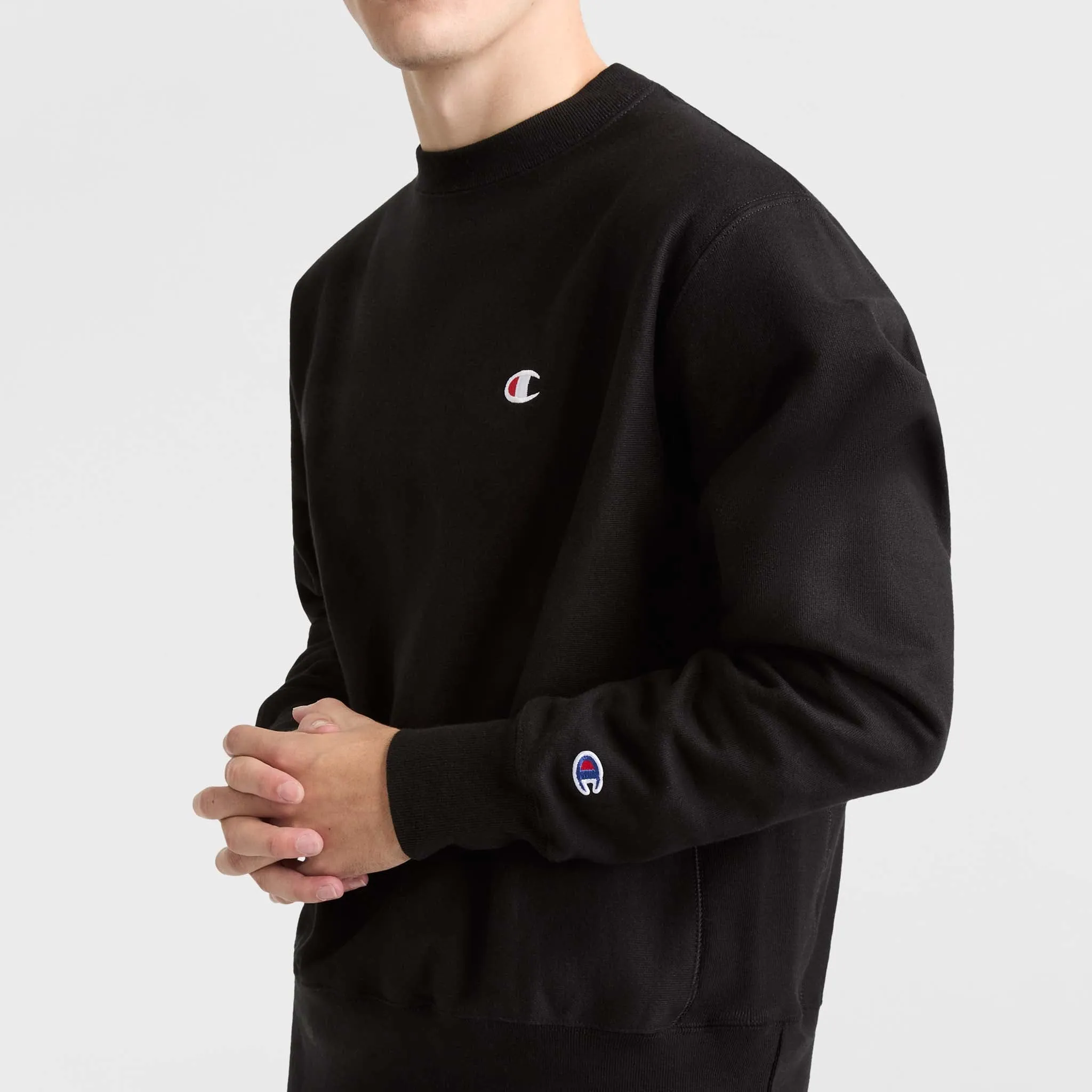 Reverse Weave Crewneck Sweatshirt, C Logo sold by Champion