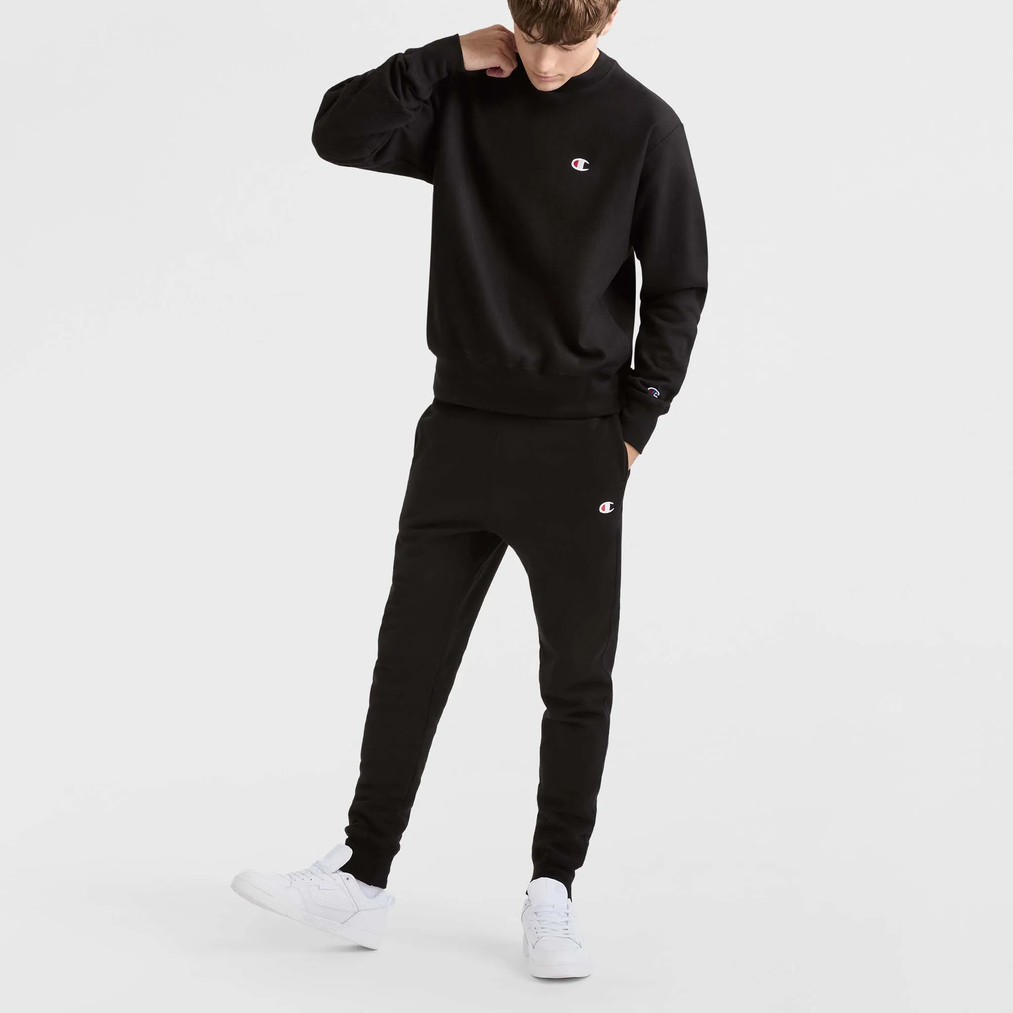 Reverse Weave Crewneck Sweatshirt, C Logo sold by Champion product image thumbnail 3