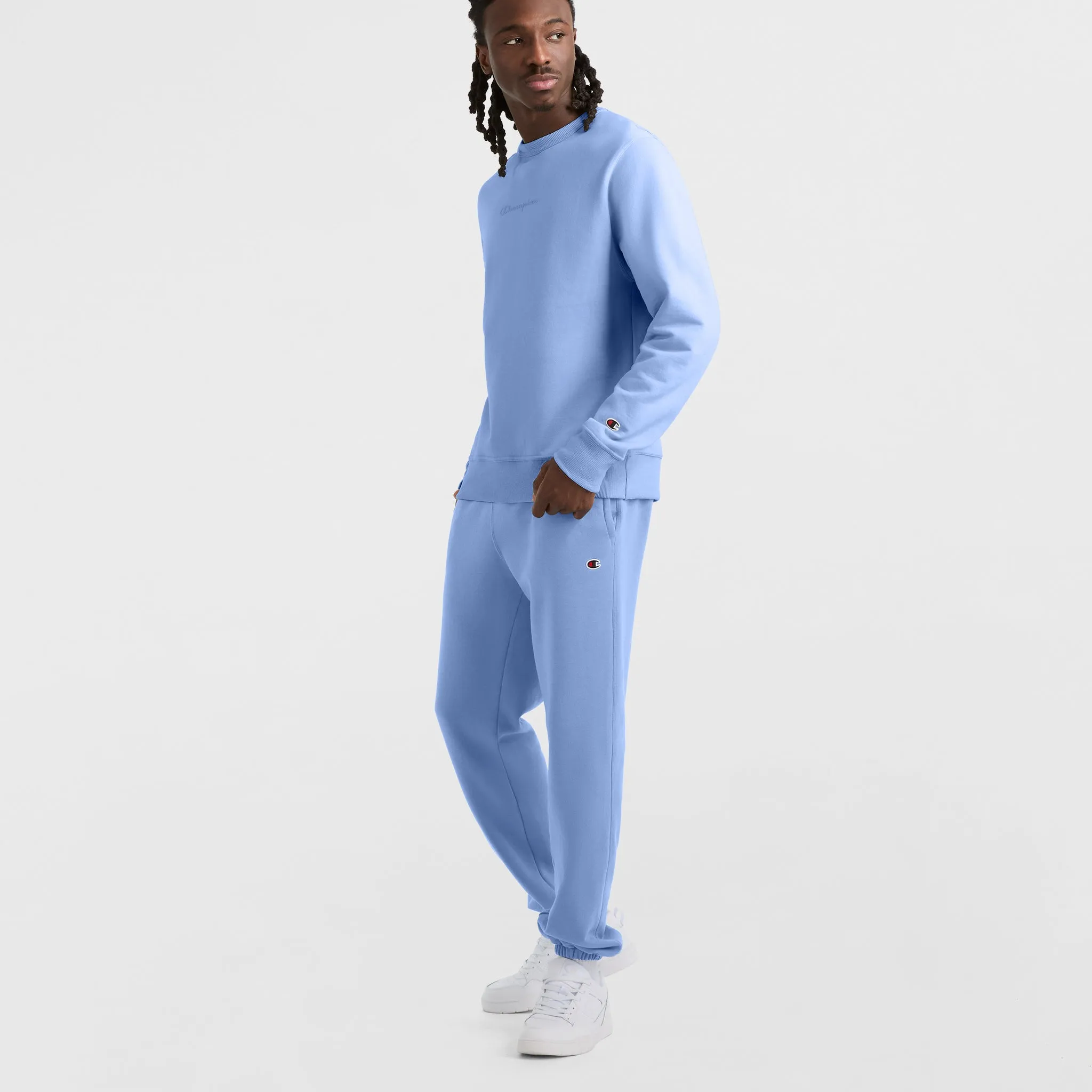 Powerblend Crewneck Sweatshirt, Tonal Script Logo sold by Champion product image thumbnail 4