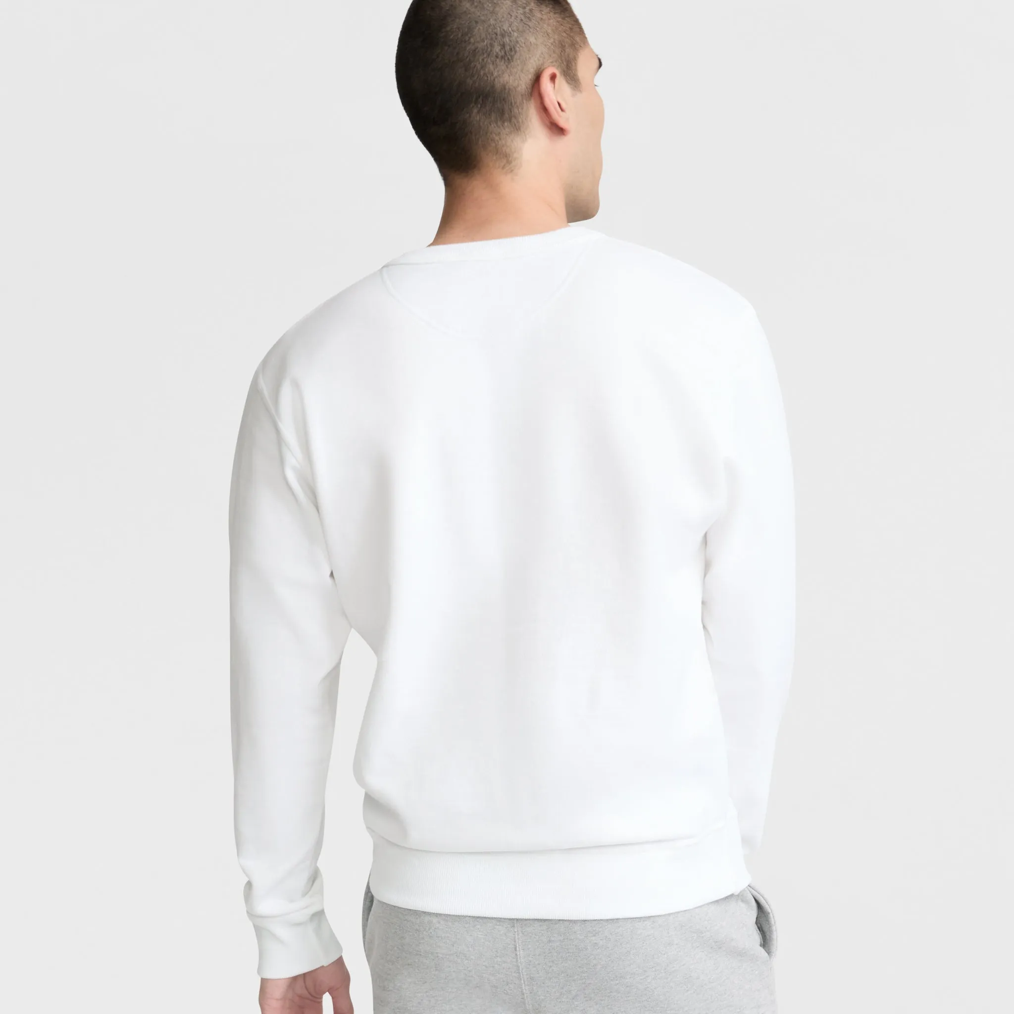 Powerblend Crewneck Sweatshirt, Classic Script Logo sold by Champion product image thumbnail 2