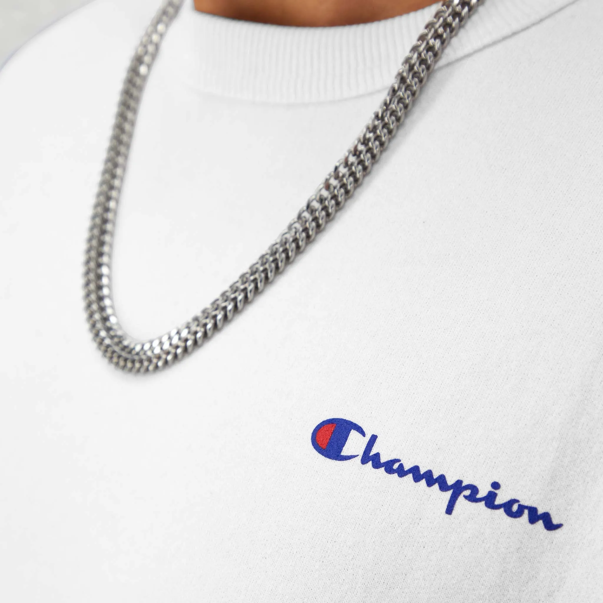 Powerblend Crewneck Sweatshirt, Left Script Logo sold by Champion product image thumbnail 3
