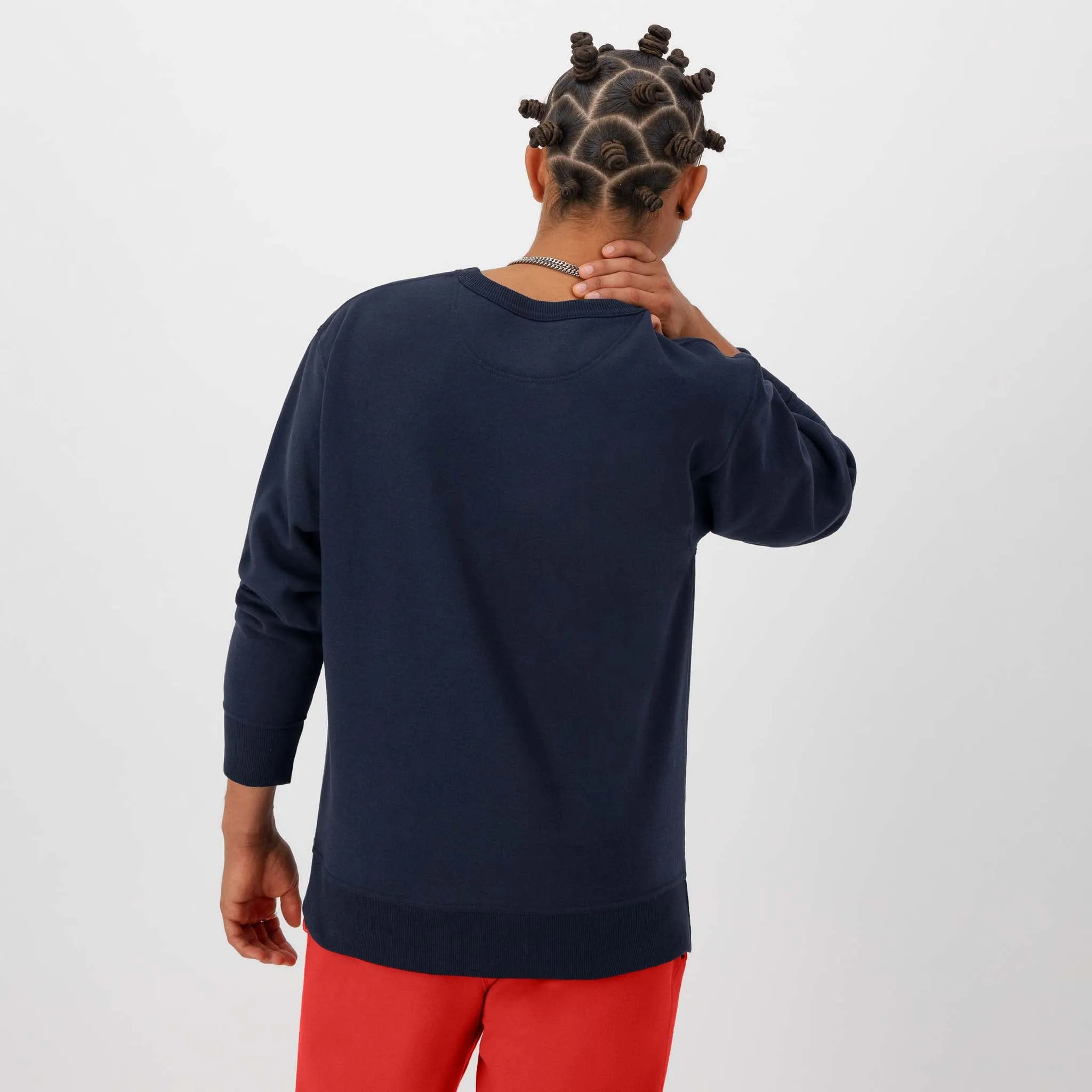 Powerblend Crewneck Sweatshirt, Left Script Logo sold by Champion product image thumbnail 3
