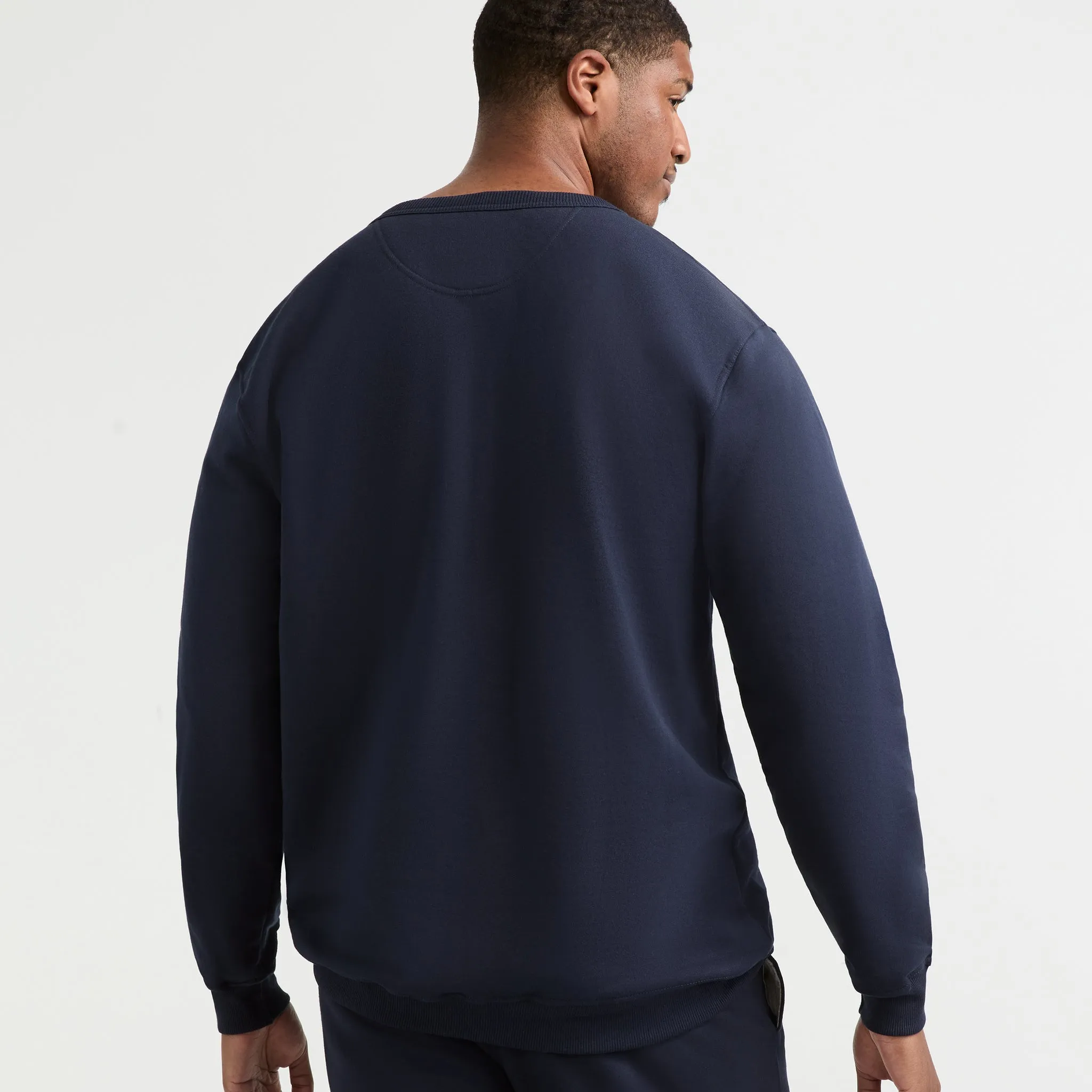 Powerblend Crewneck Sweatshirt, Script Logo - Big & Tall sold by Champion product image thumbnail 2