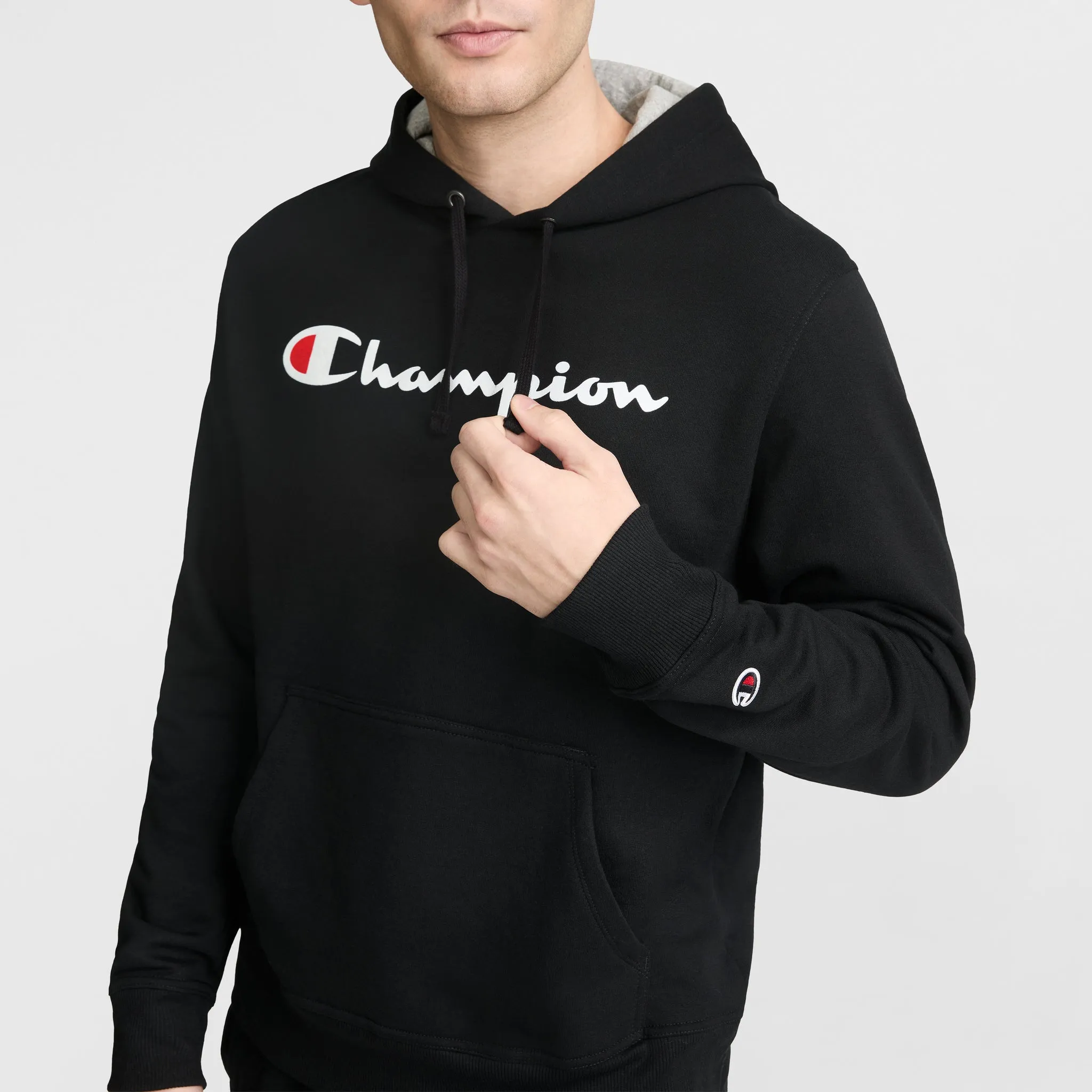 Powerblend Hoodie, Full Script Logo sold by Champion product image thumbnail 3
