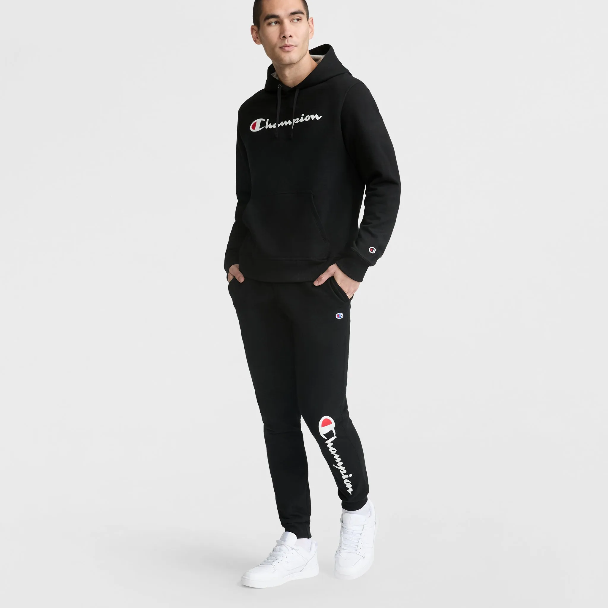 Powerblend Hoodie, Full Script Logo sold by Champion product image thumbnail 4