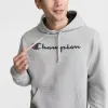 Powerblend Hoodie, Full Script Logo sold by Champion