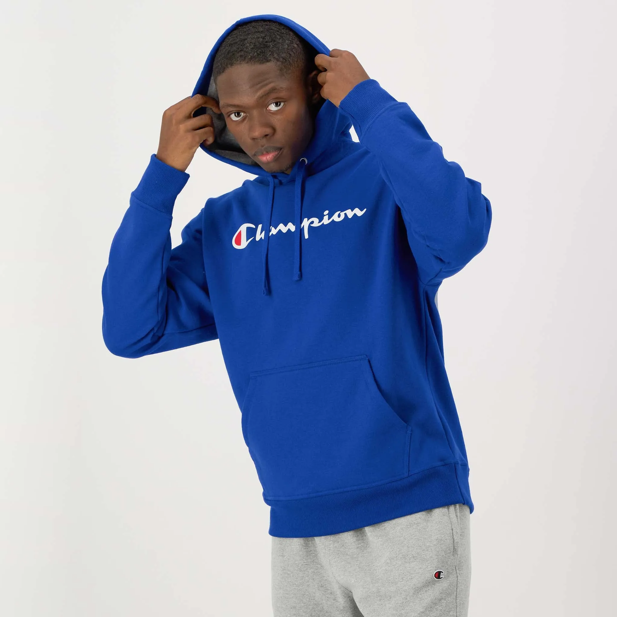 Powerblend Hoodie, Full Script Logo sold by Champion product image thumbnail 2