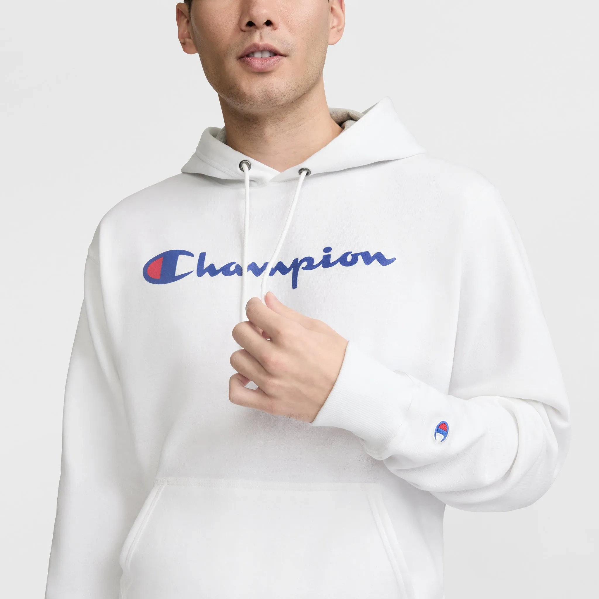 Powerblend Hoodie, Full Script Logo sold by Champion product image thumbnail 3
