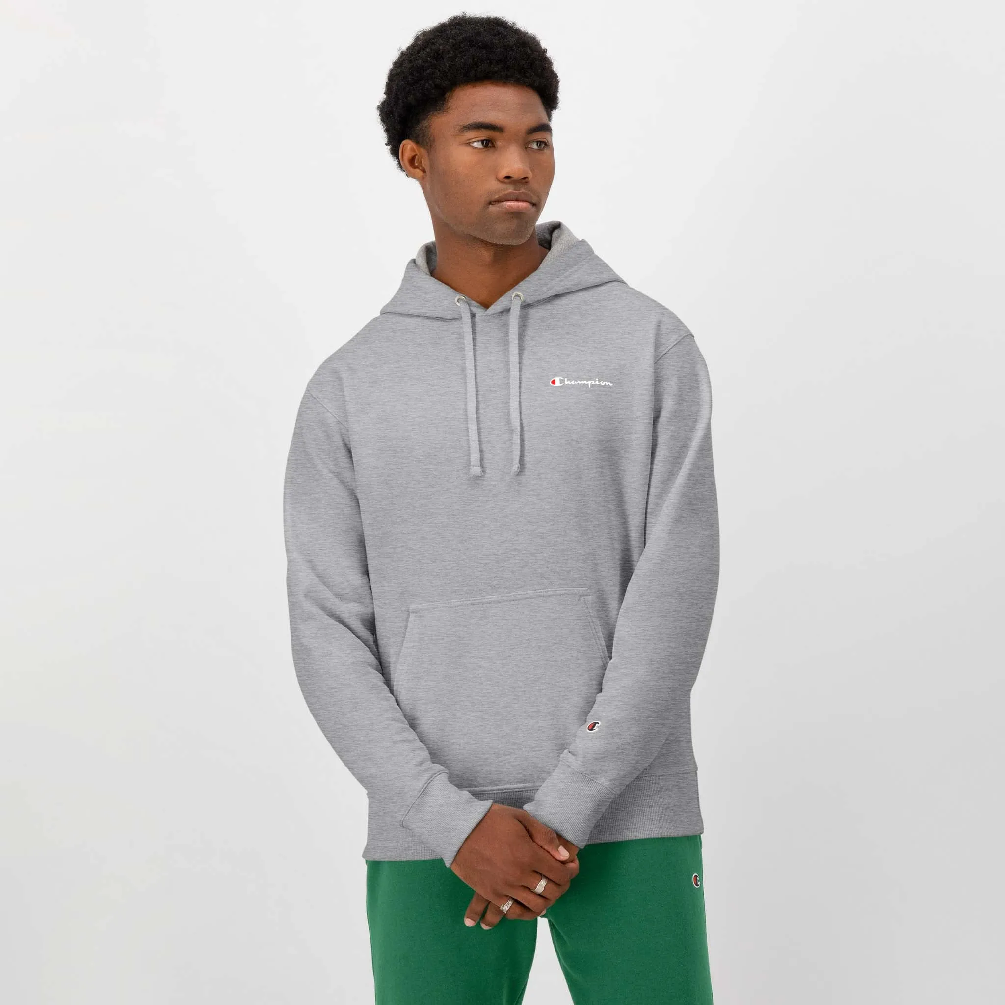 Powerblend Hoodie, Small Script Logo sold by Champion