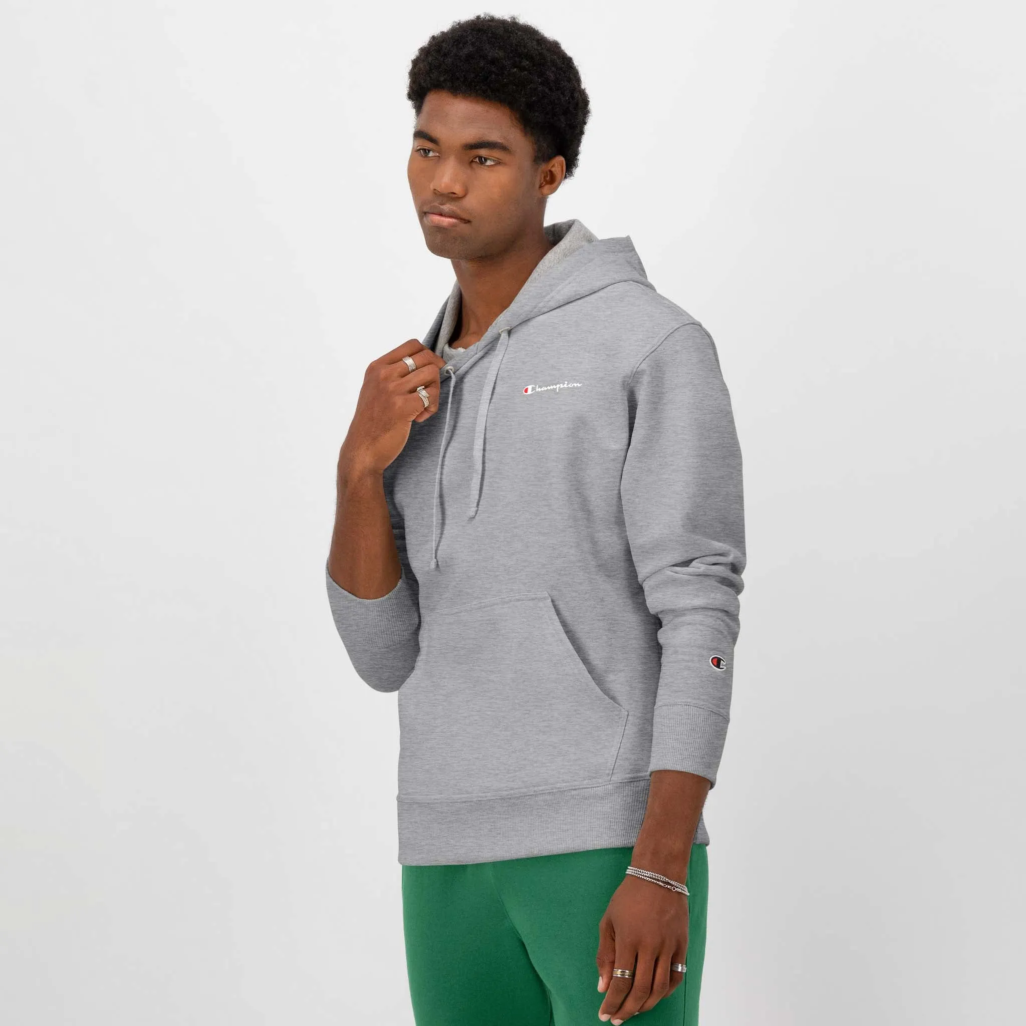 Powerblend Hoodie, Small Script Logo sold by Champion product image thumbnail 2