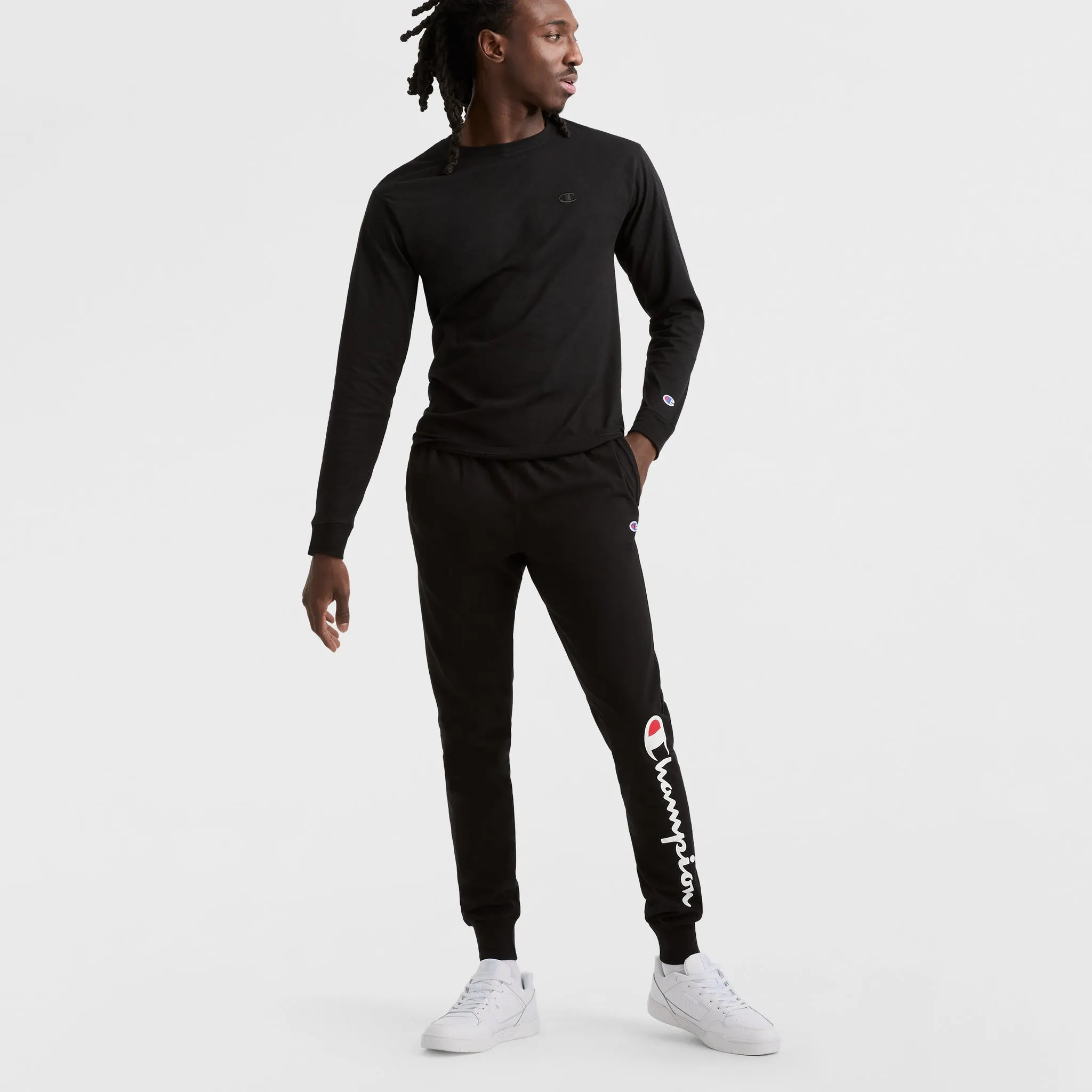 Lightweight Lounge Joggers, Script Logo sold by Champion product image thumbnail 5