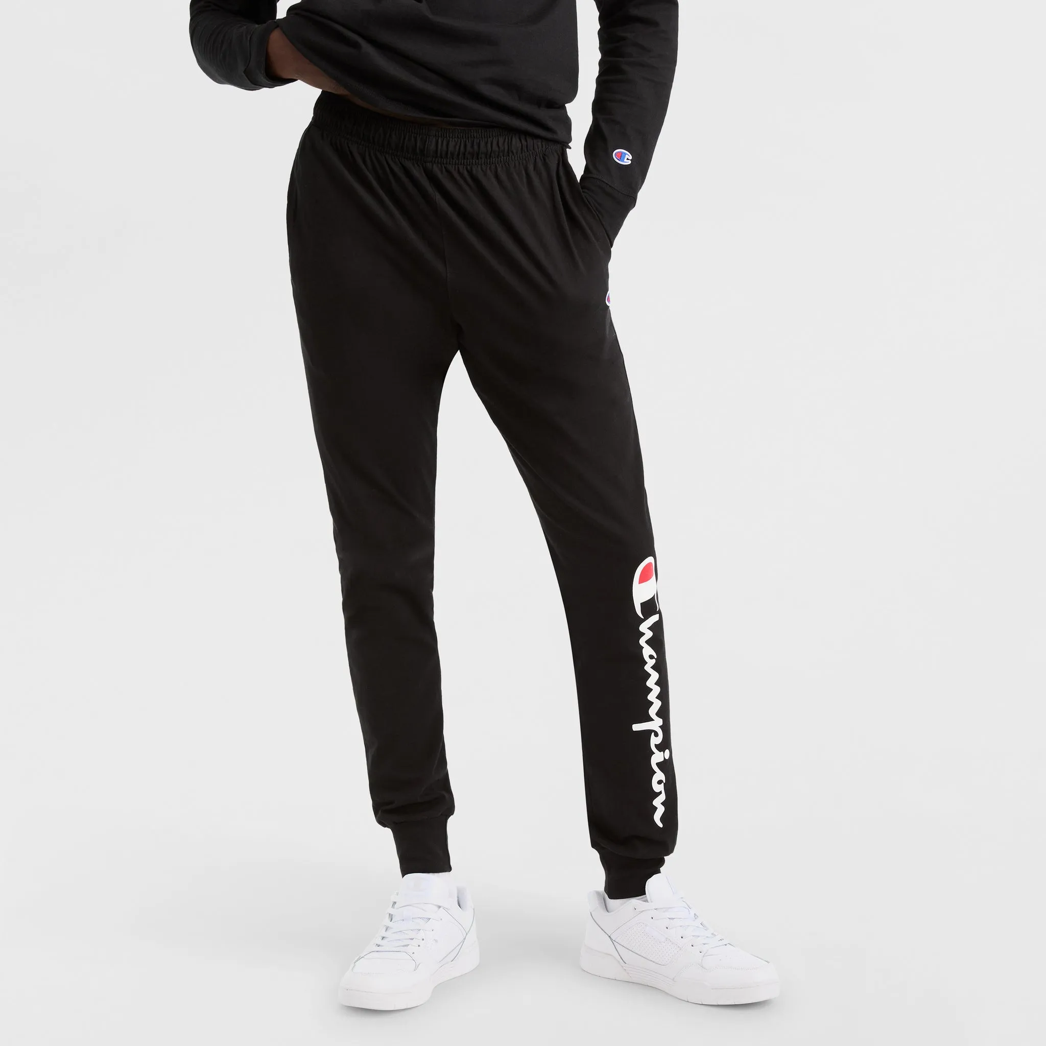 Lightweight Lounge Joggers, Script Logo sold by Champion