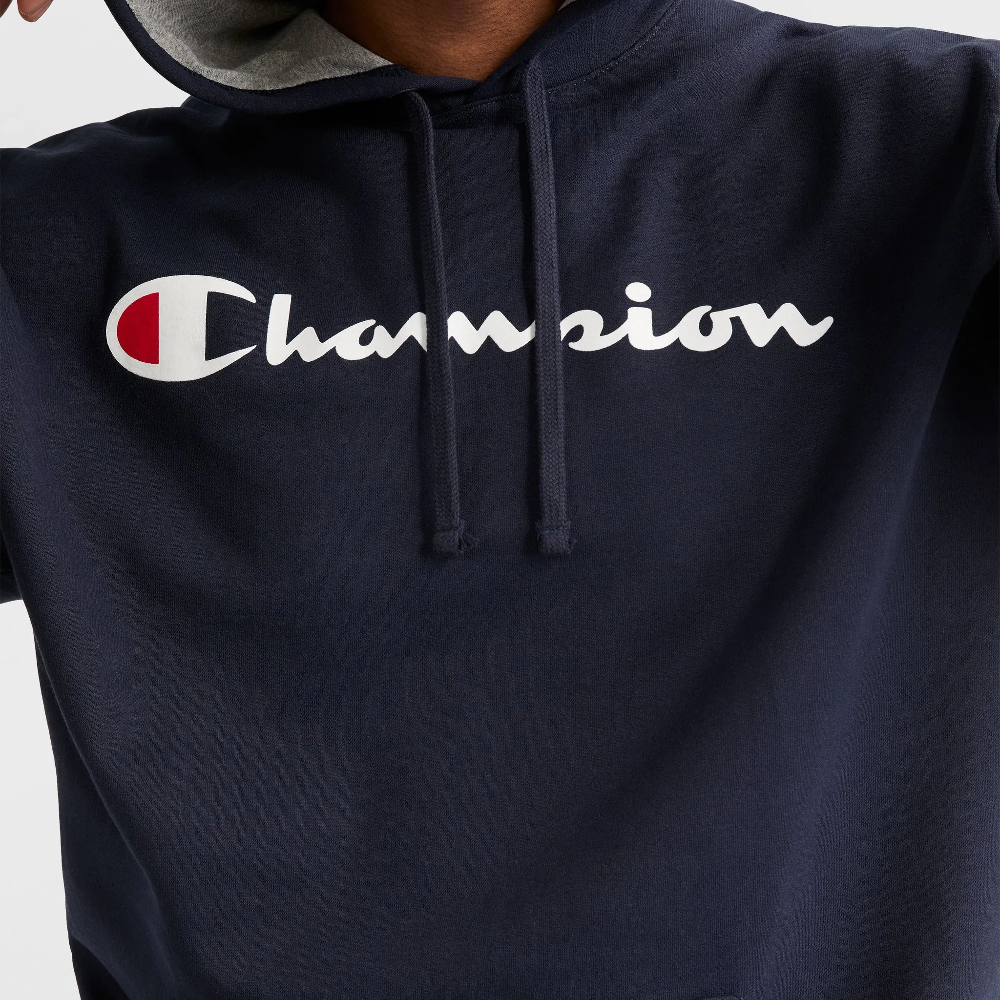 Powerblend Hoodie, Script Logo - Big & Tall sold by Champion product image thumbnail 4
