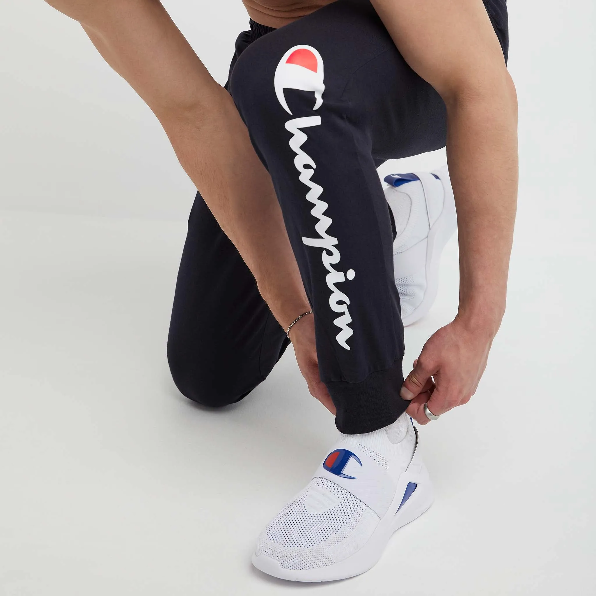Lightweight Lounge Joggers, Script Logo sold by Champion product image thumbnail 4