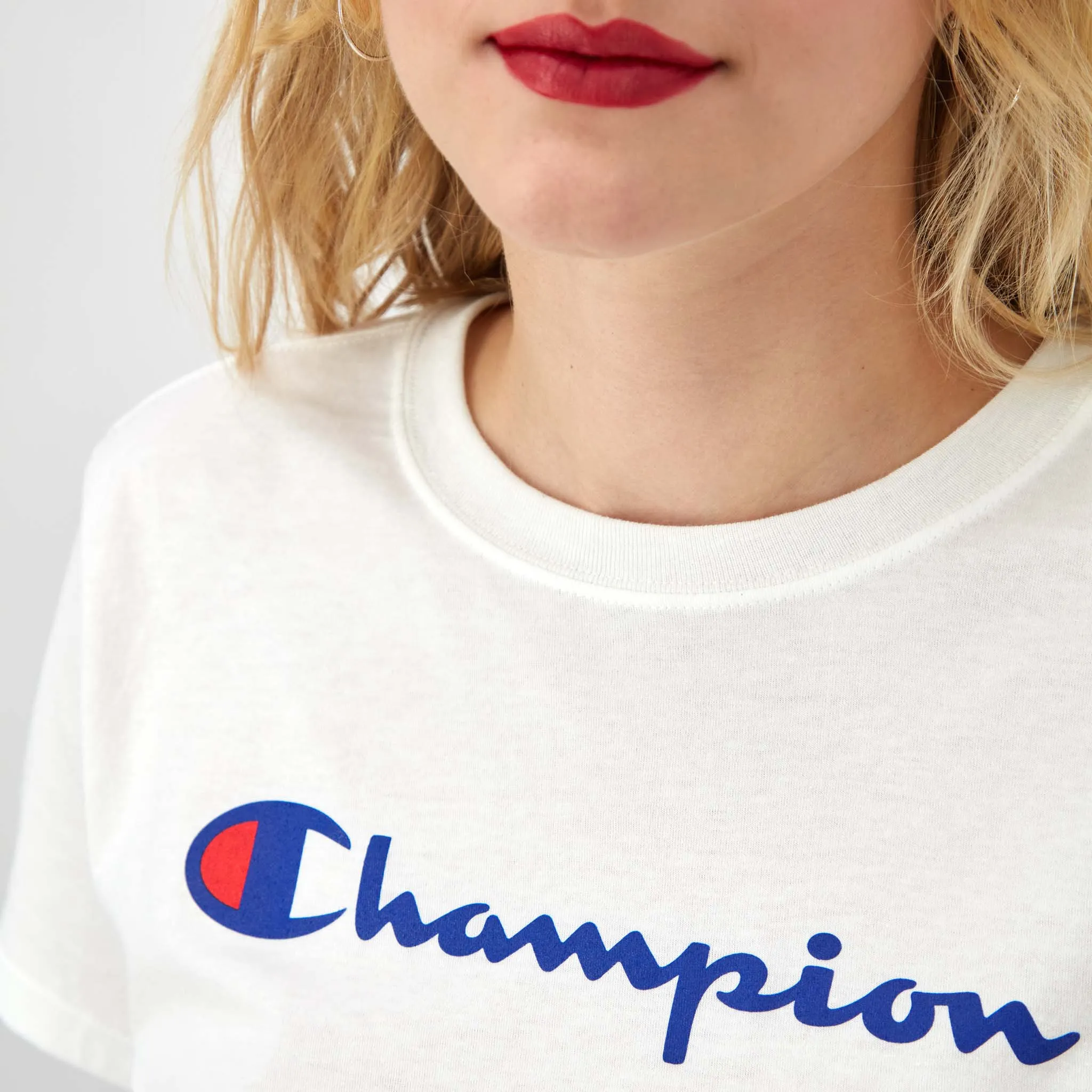 Classic T-Shirt, Script Logo sold by Champion product image thumbnail 4