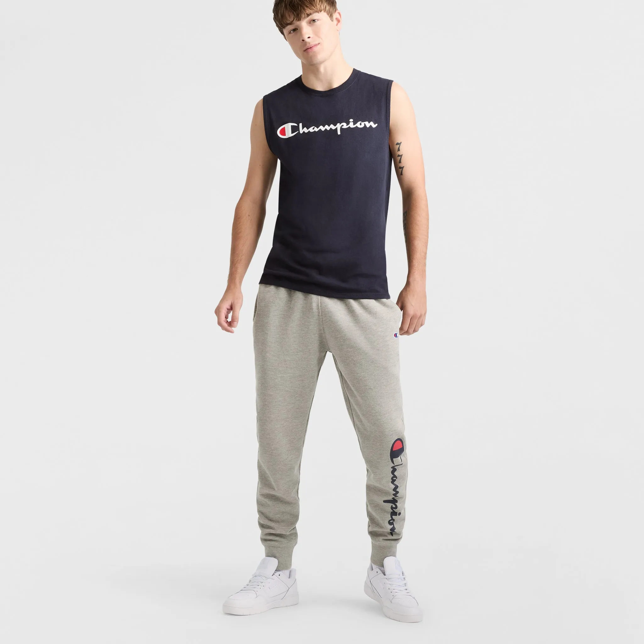 Classic Muscle Tank, Script Logo sold by Champion product image thumbnail 5