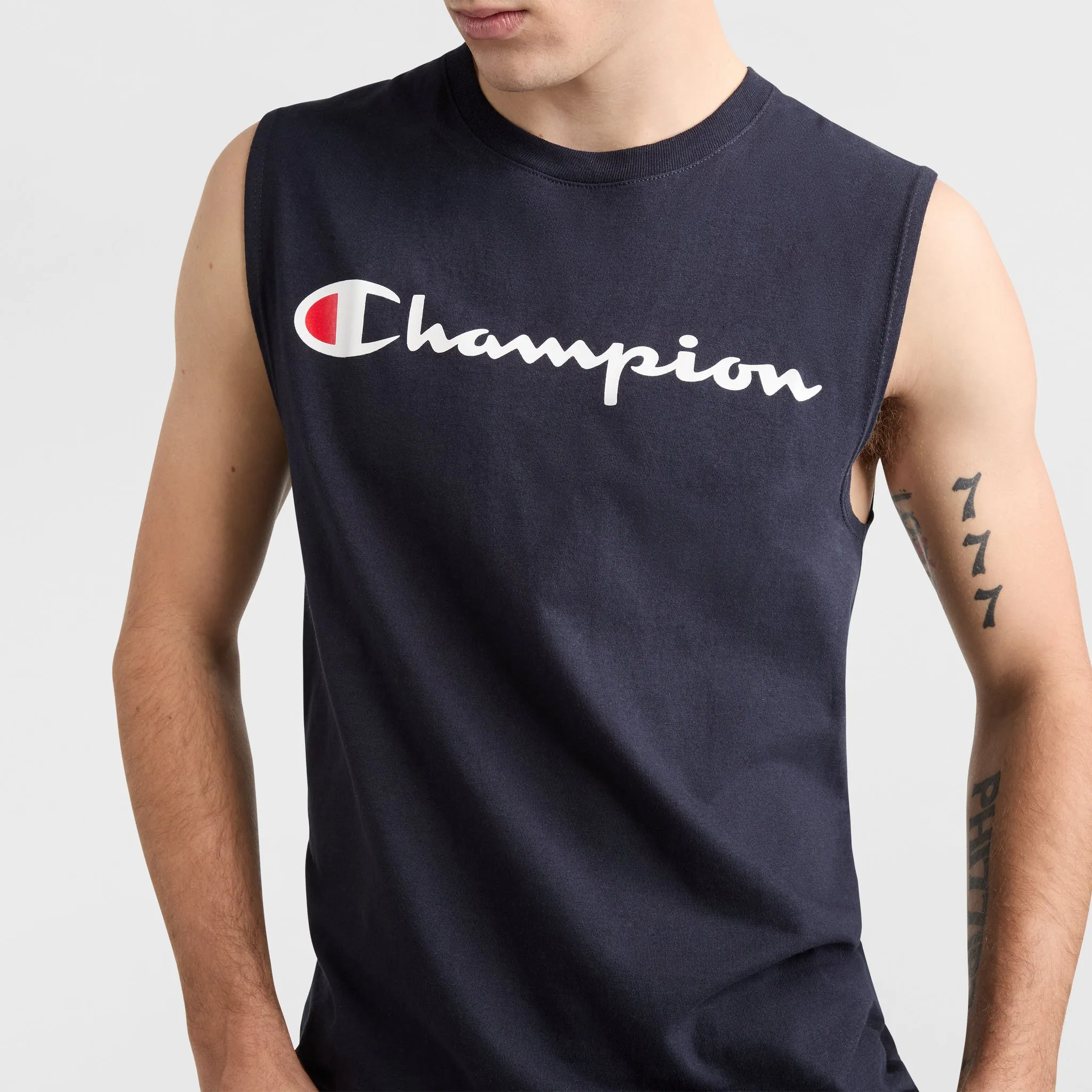 Classic Muscle Tank, Script Logo sold by Champion product image thumbnail 3