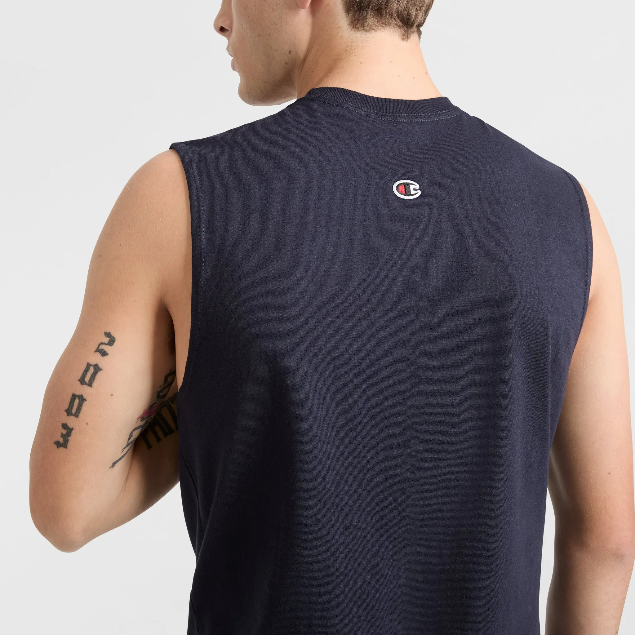 Classic Muscle Tank, Script Logo sold by Champion product image thumbnail 4