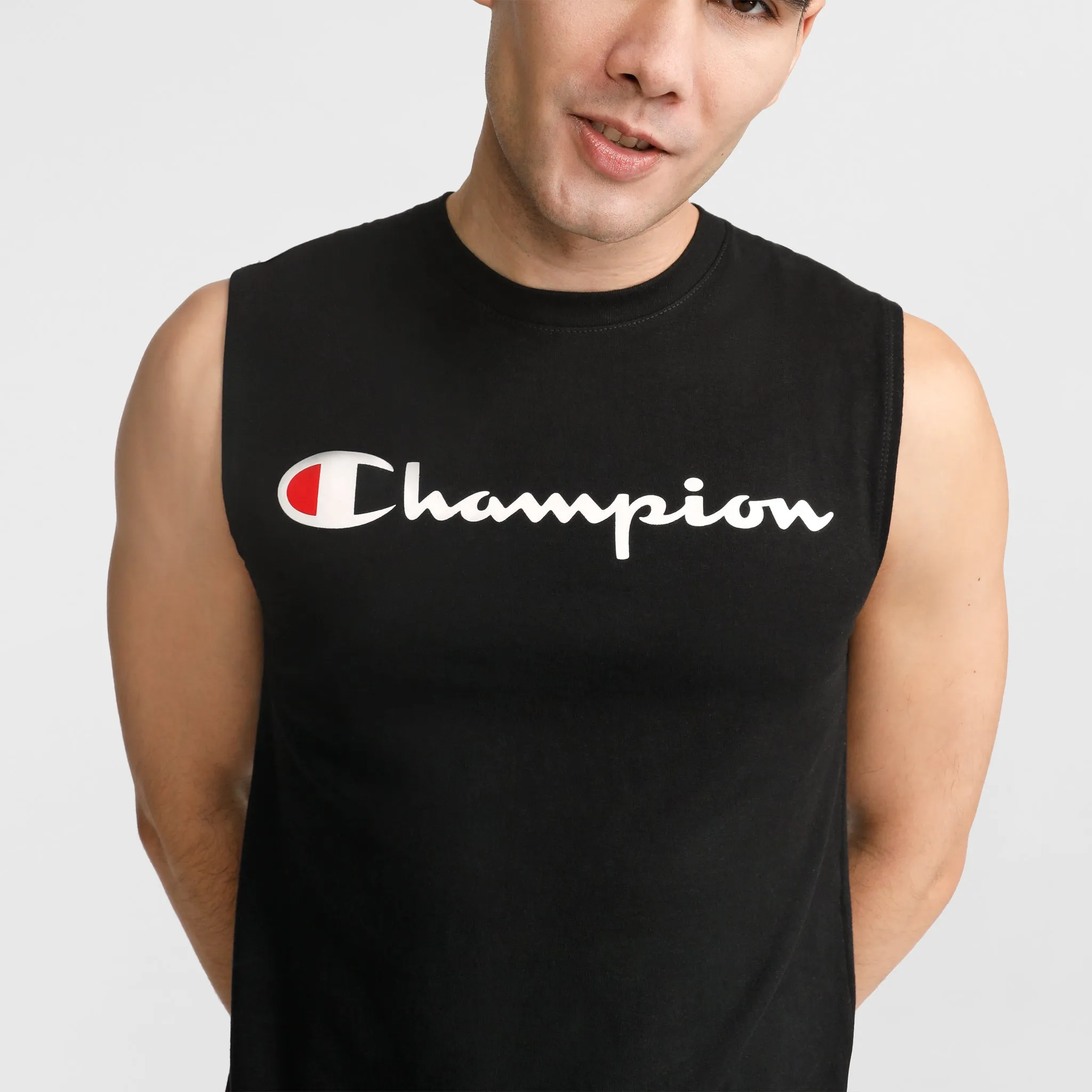 Classic Muscle Tank, Script Logo sold by Champion product image thumbnail 5