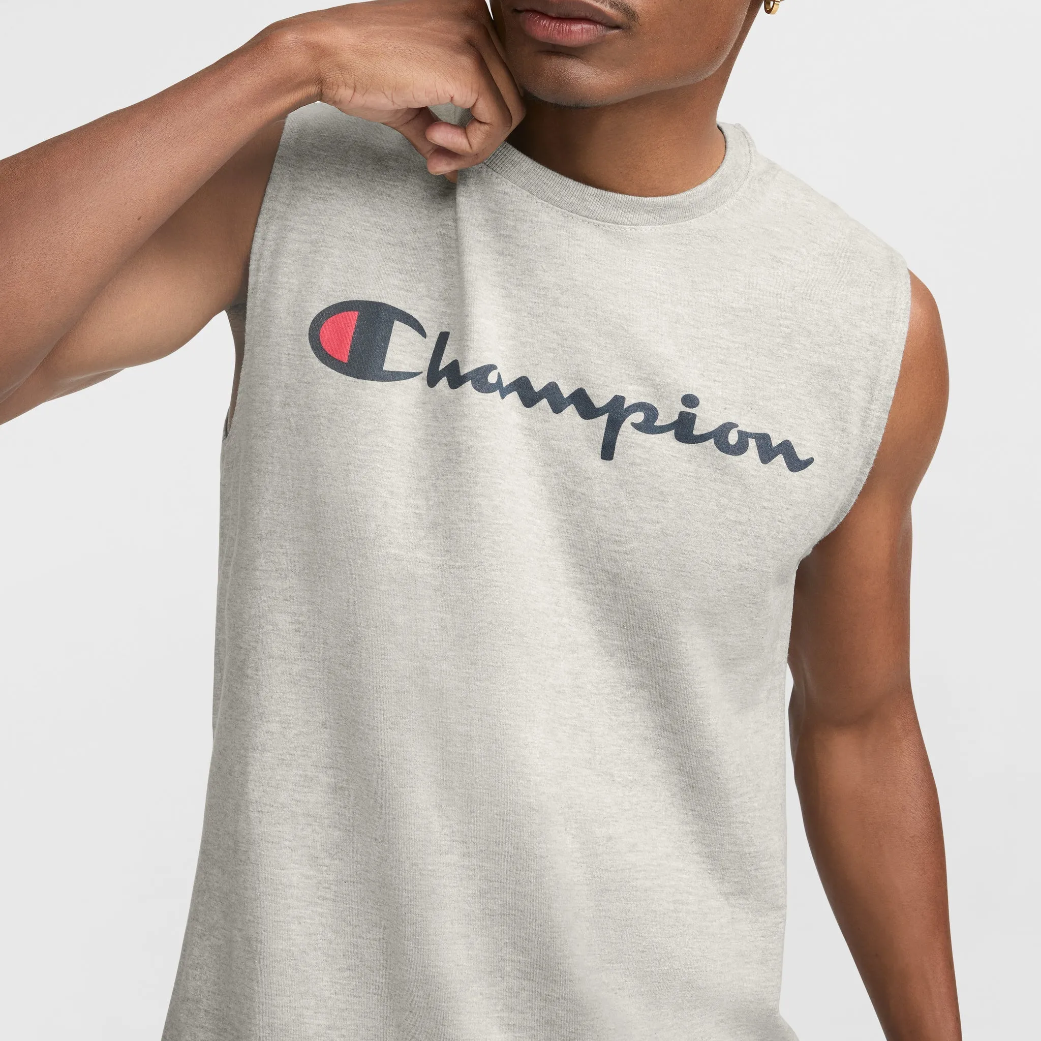 Classic Muscle Tank, Script Logo sold by Champion