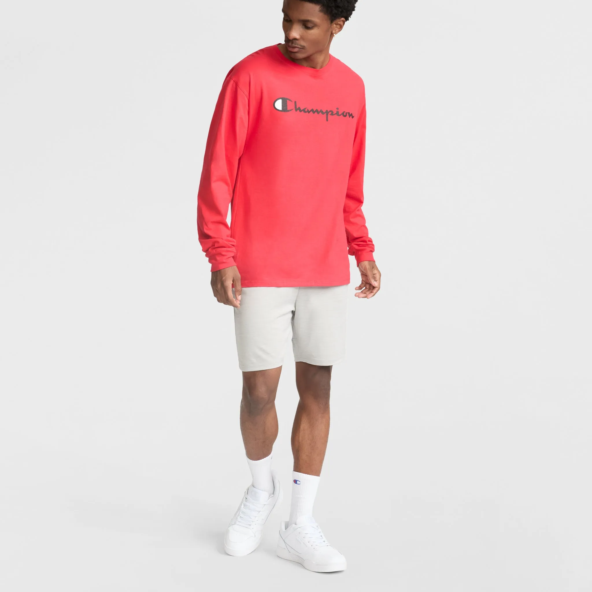 Classic Graphic Long-Sleeve T-Shirt, Script Logo sold by Champion product image thumbnail 4