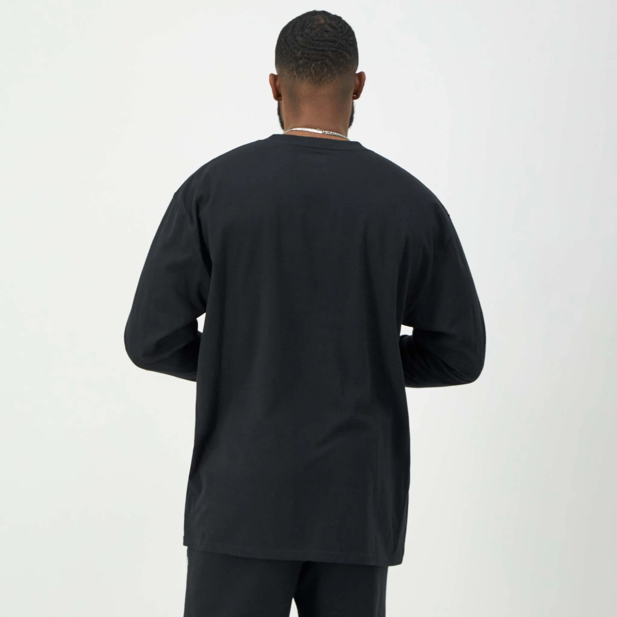 Classic Graphic Long-Sleeve T-Shirt, Script Logo - Big & Tall sold by Champion product image thumbnail 3