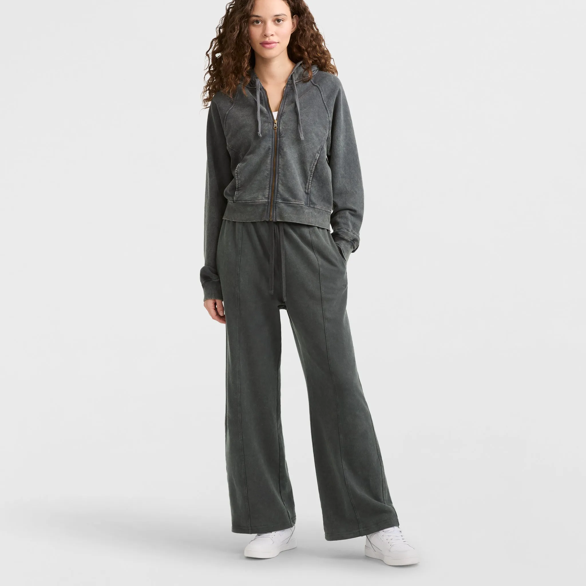 Vintage Wash Zip-Up Hoodie, C Logo sold by Champion product image thumbnail 4