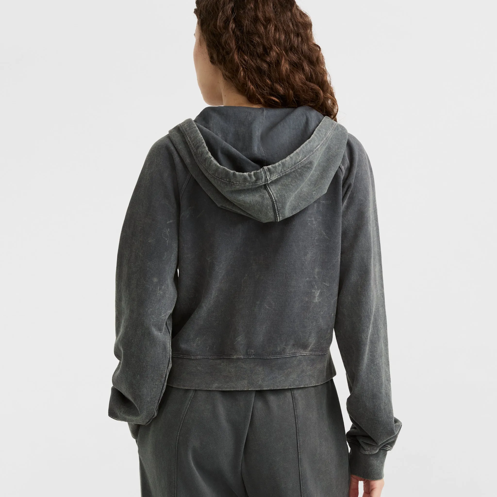 Vintage Wash Zip-Up Hoodie, C Logo sold by Champion product image thumbnail 2