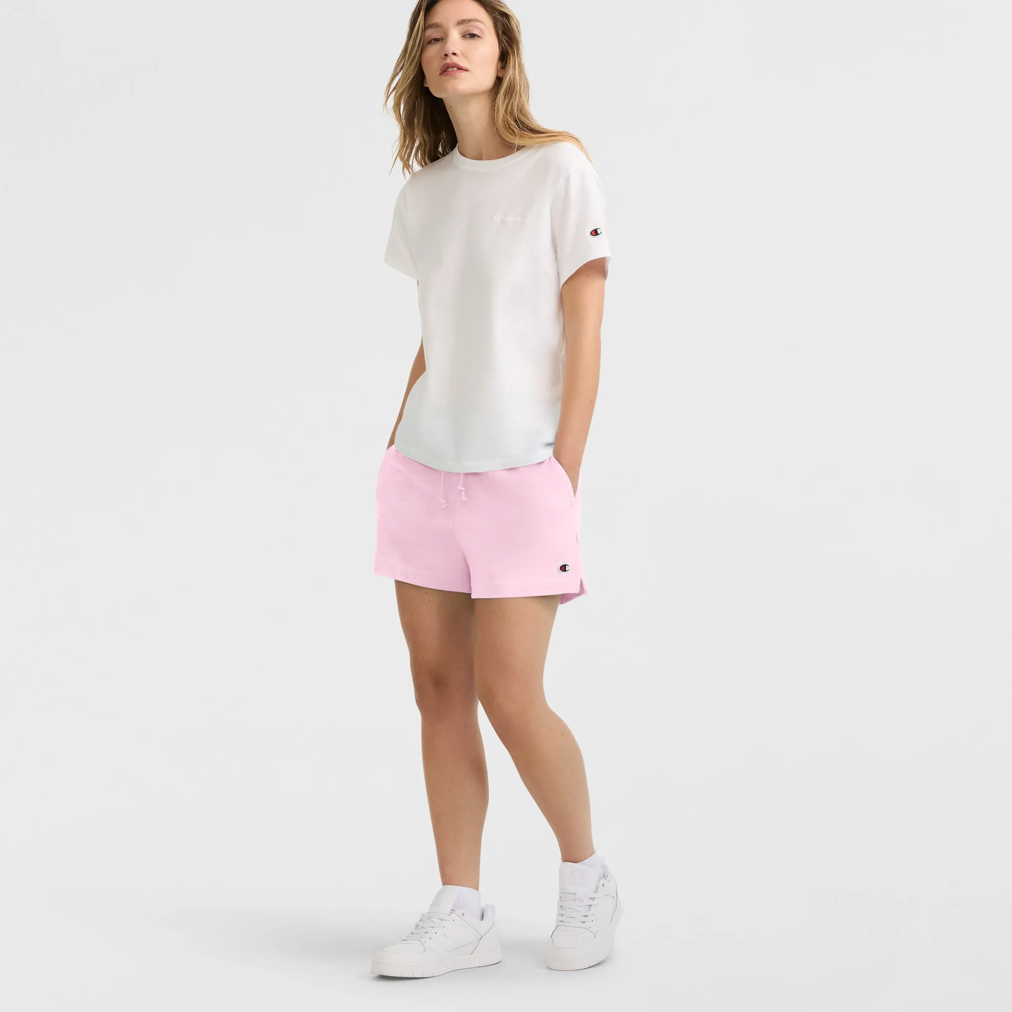 3" T-Shirt Shorts, C Logo sold by Champion product image thumbnail 4