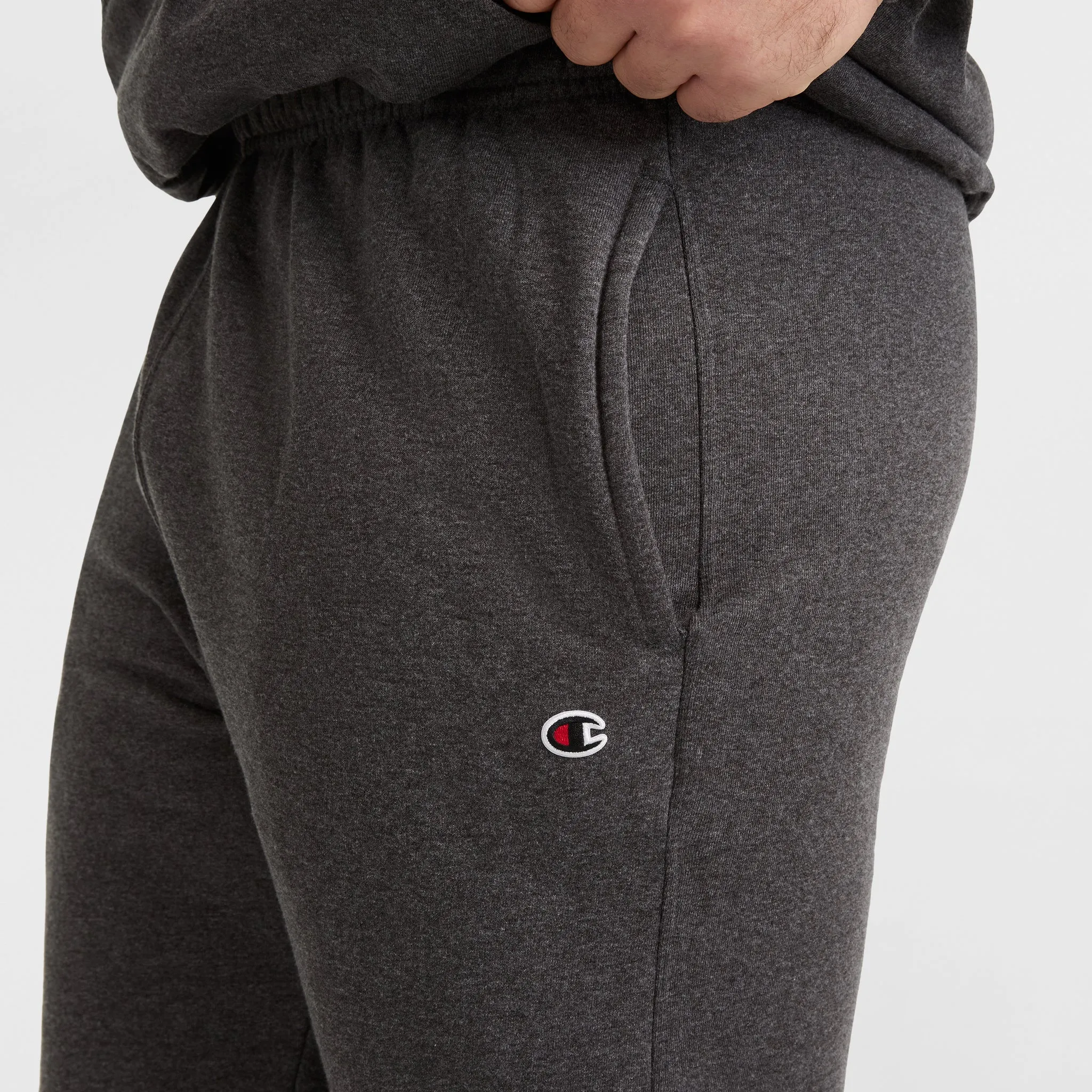 Powerblend Sweatpants, Open Hem, C Logo - Big & Tall sold by Champion product image thumbnail 3