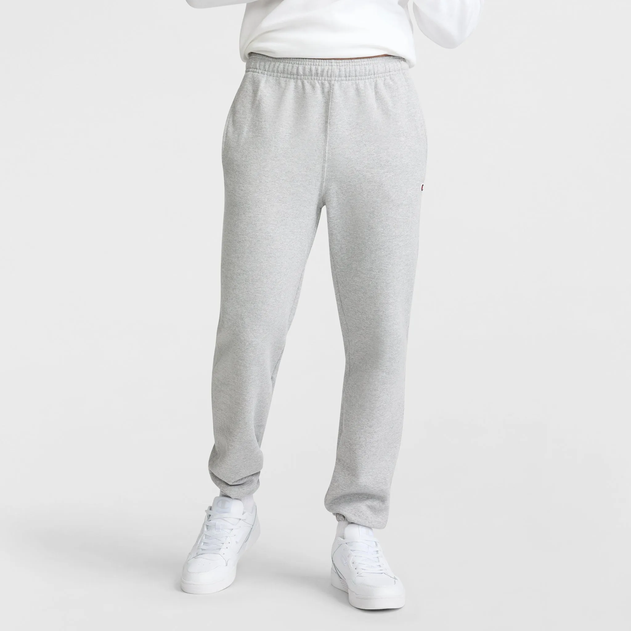 Powerblend Sweatpants, Relaxed Hem, C Logo sold by Champion