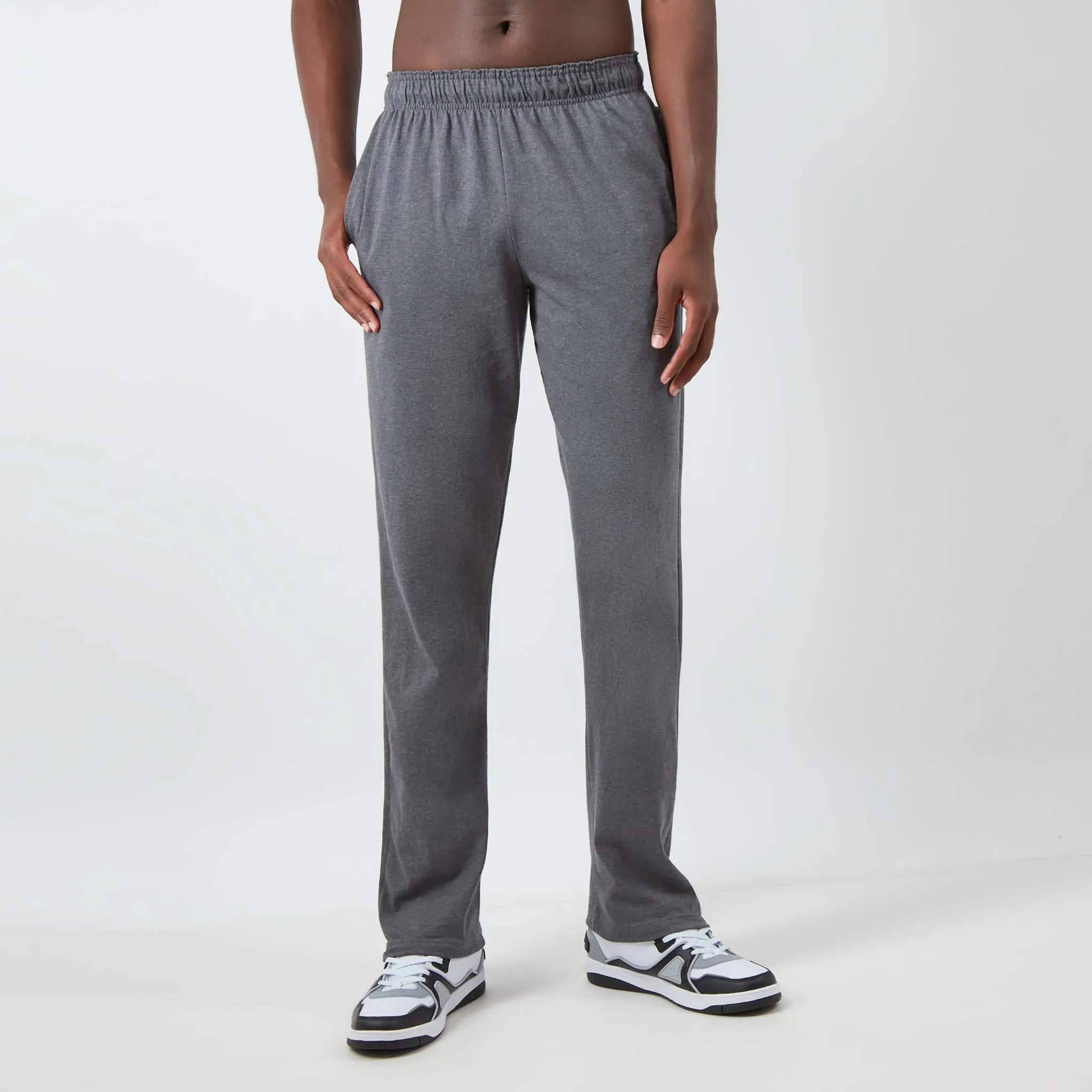 Lightweight Lounge Pants, Open Hem, C Logo sold by Champion
