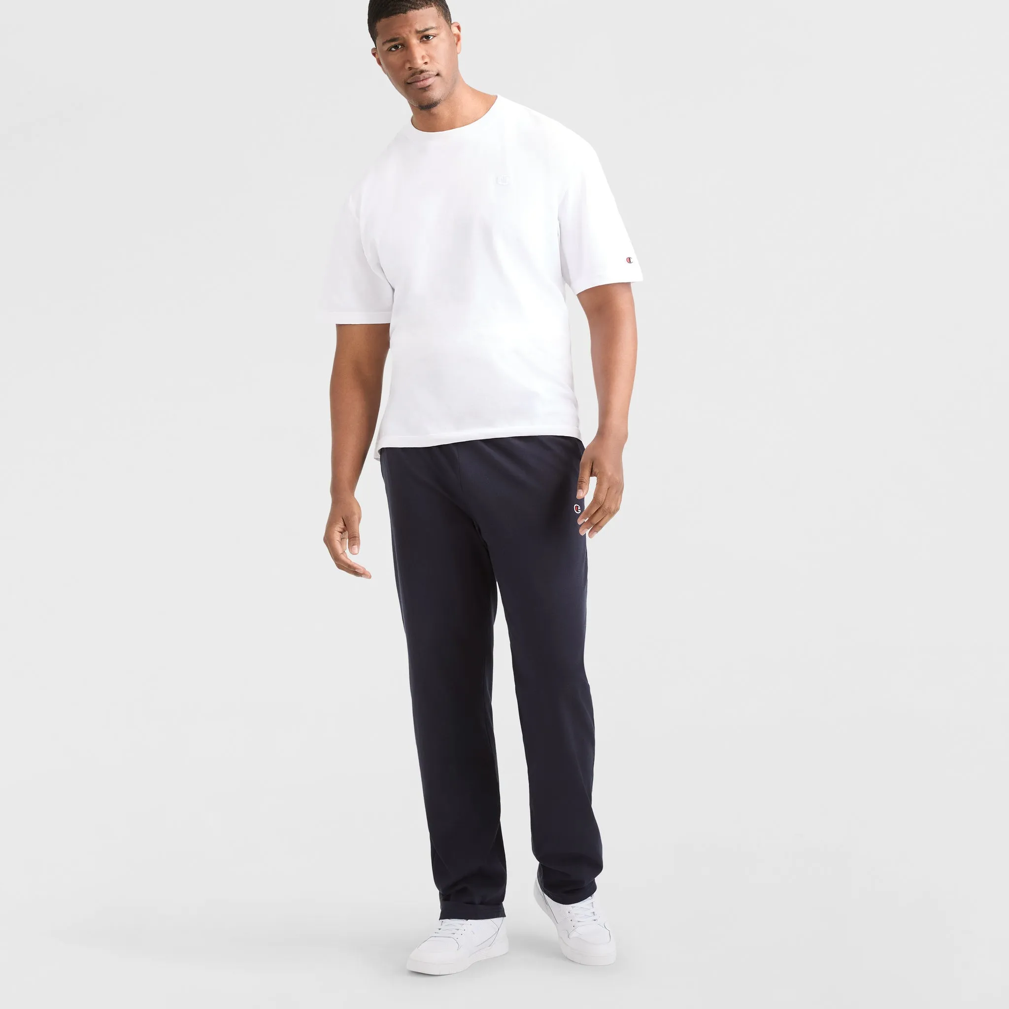 Lightweight Lounge Pants, Open Hem, C Logo - Big & Tall sold by Champion product image thumbnail 4