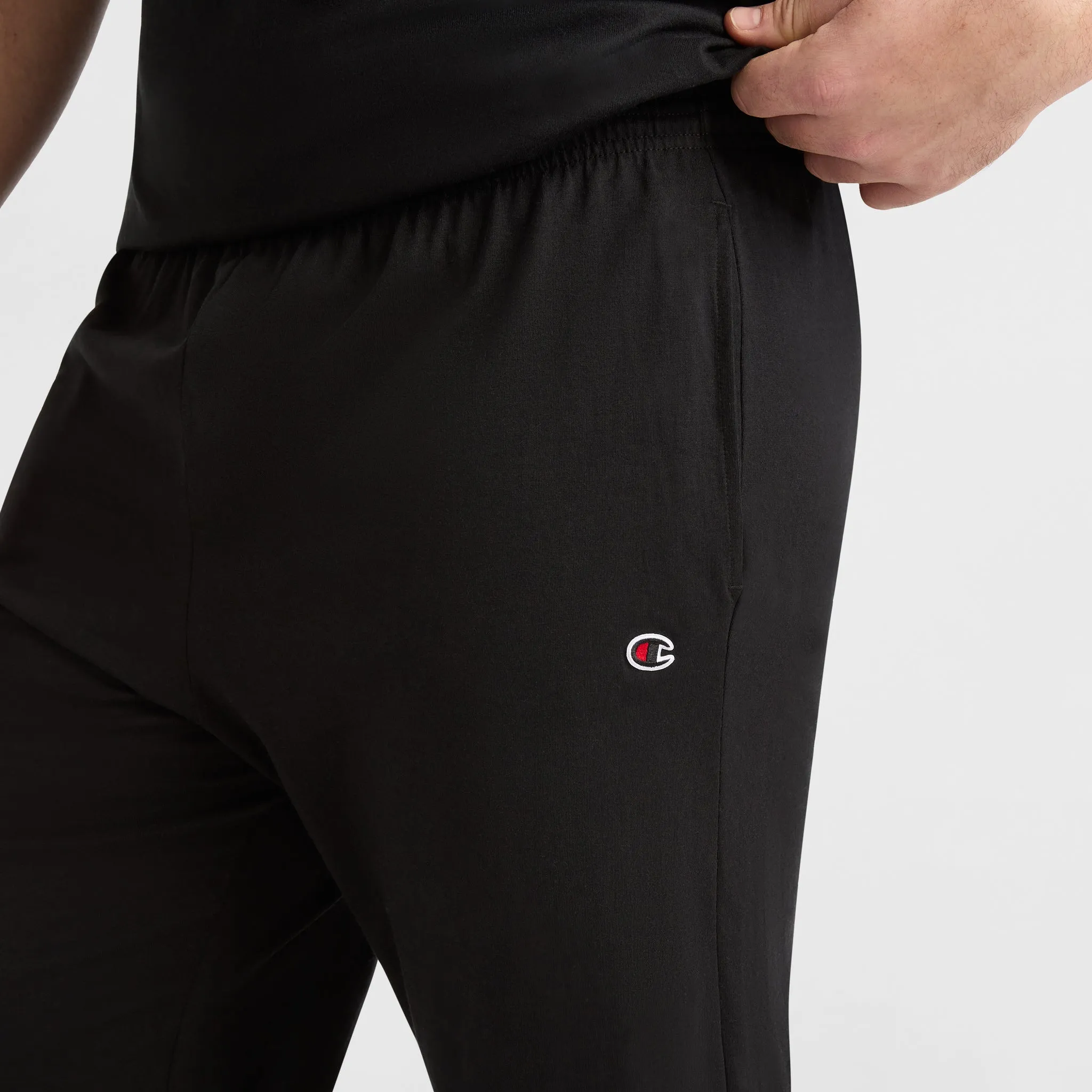 Lightweight Lounge Pants, Open Hem, C Logo - Big & Tall sold by Champion product image thumbnail 3