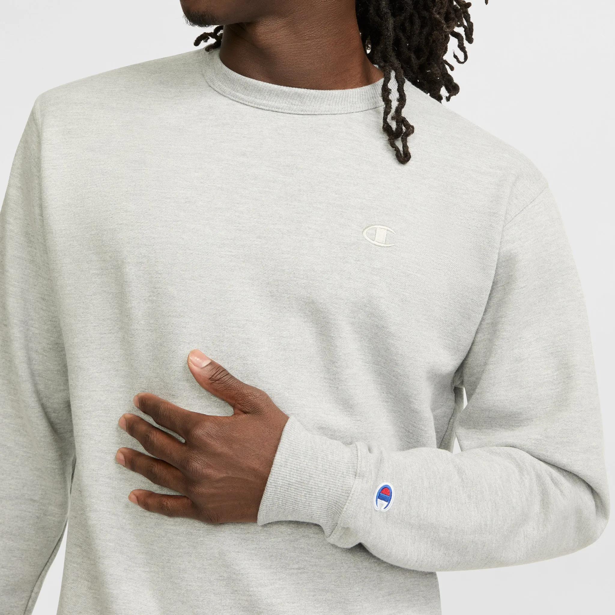 Powerblend Crewneck Sweatshirt, C Logo sold by Champion product image thumbnail 3
