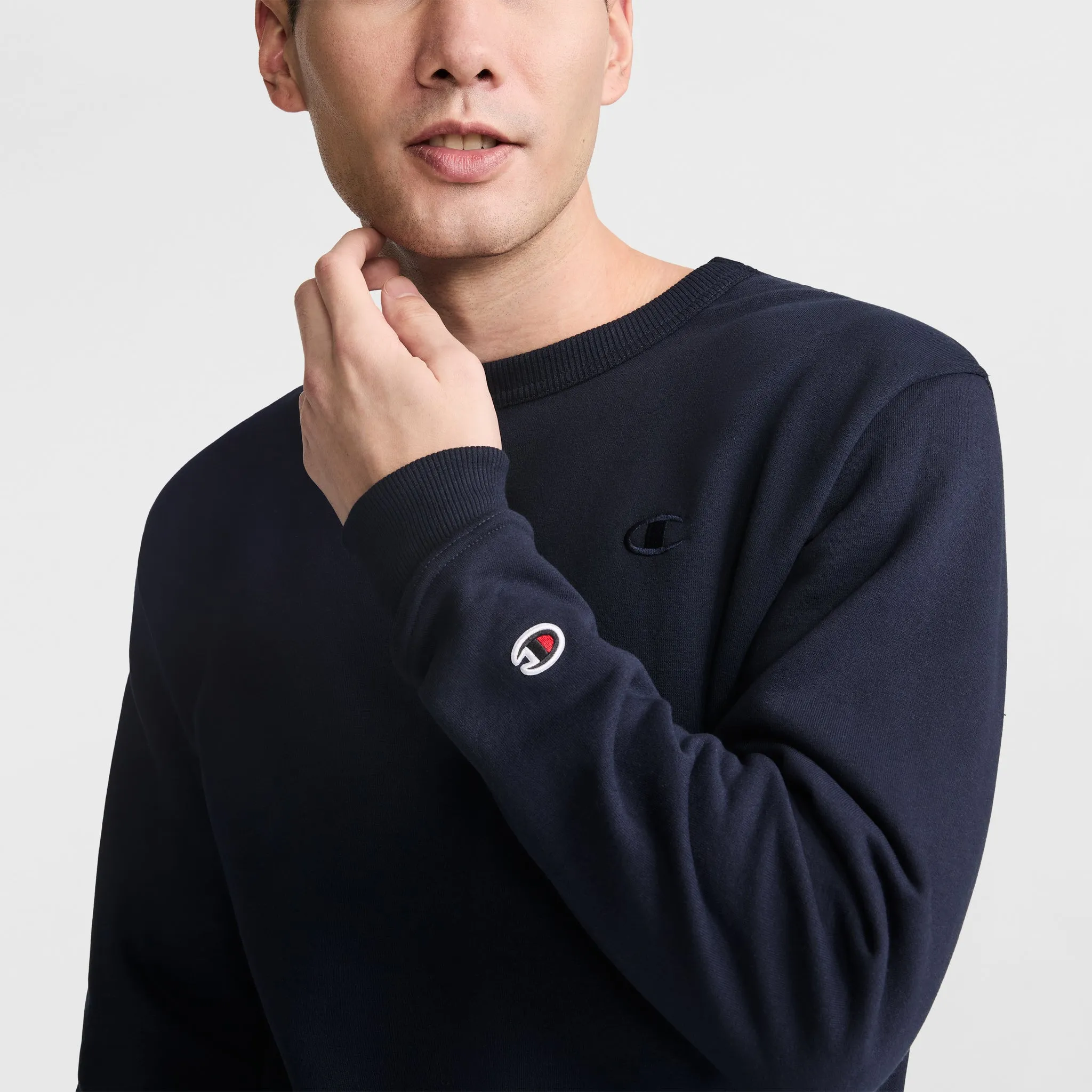 Powerblend Crewneck Sweatshirt, C Logo sold by Champion product image thumbnail 3